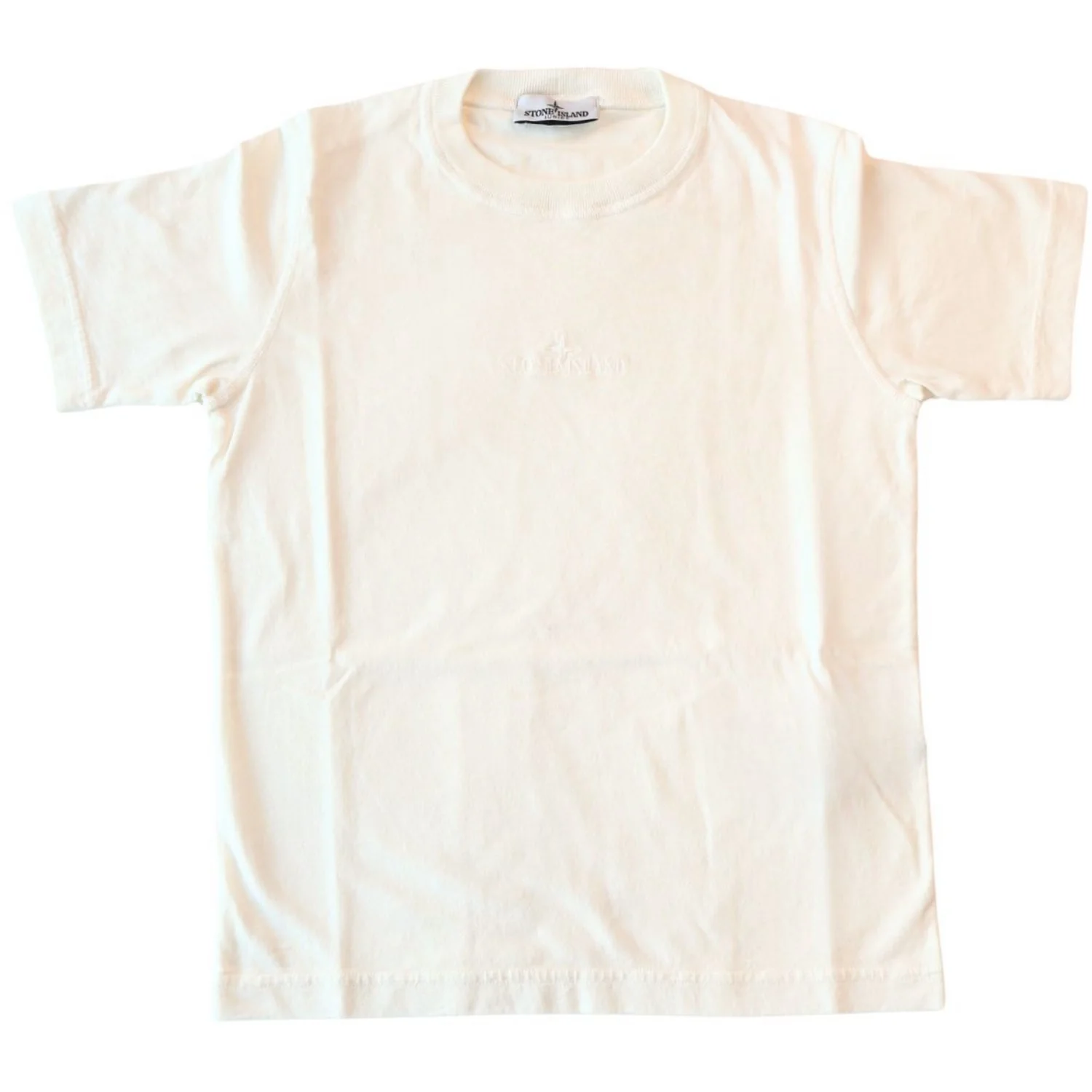 Stone Island Natural White Ss T-Shirt