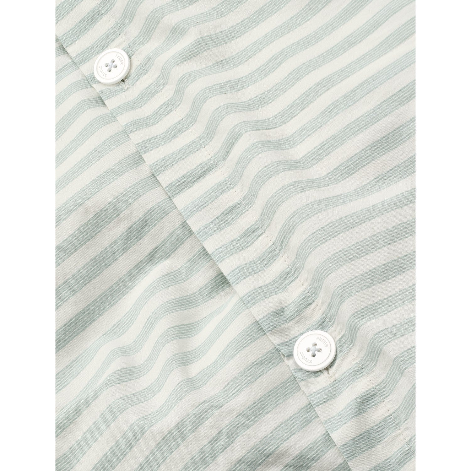 Studio Feder Soft Mint Stripe Sengetøj Percale - Image 3