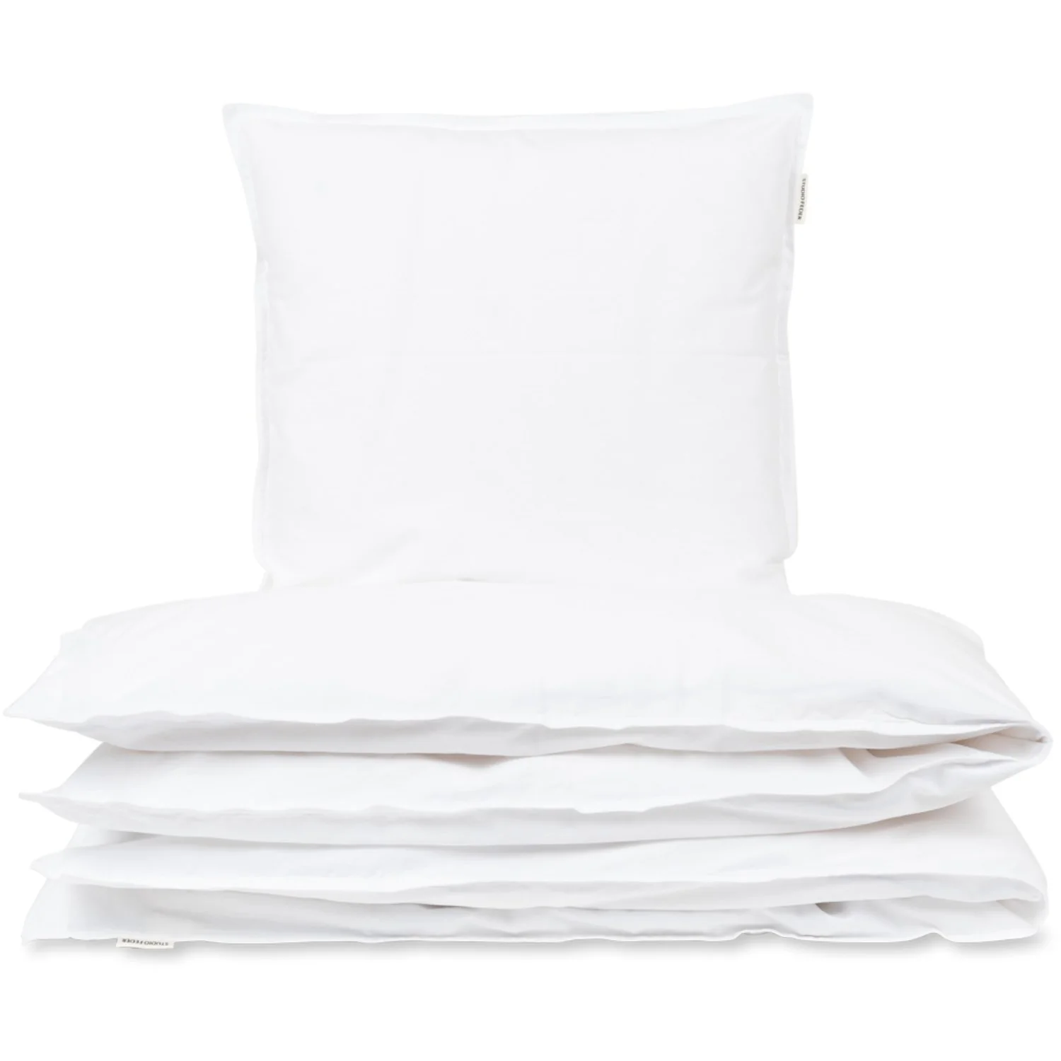 Studio Feder White Sengetøj Percale