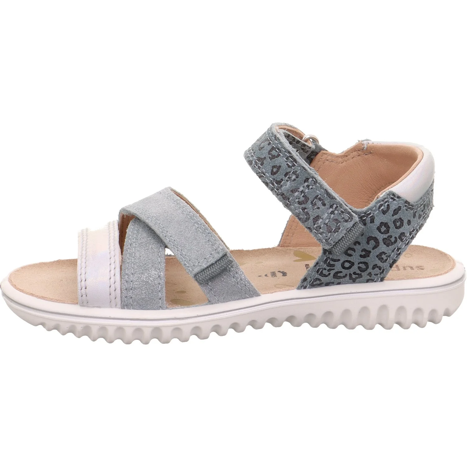 Superfit Hellgrün/Silber Sparkle Sandal - Image 2