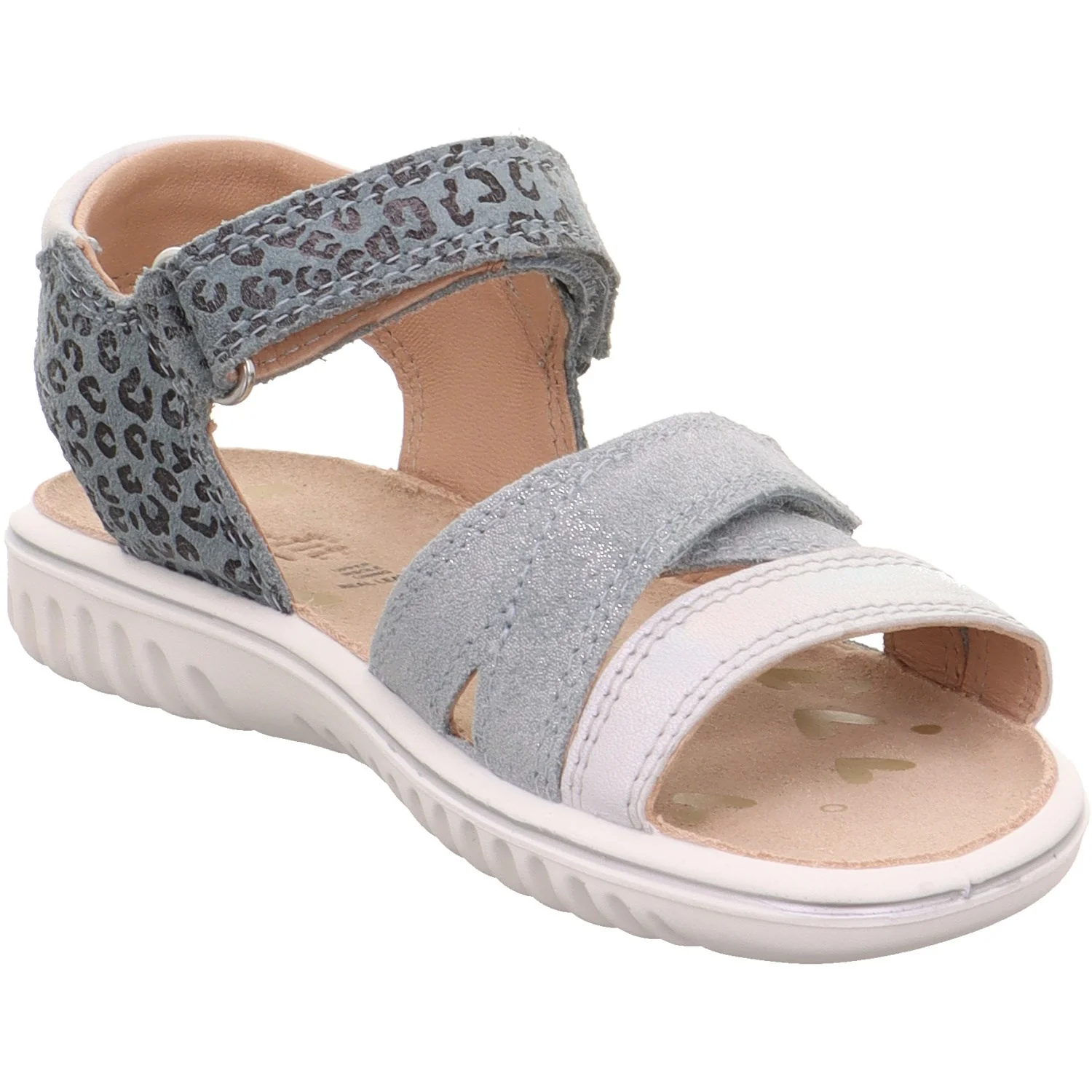 Superfit Hellgrün/Silber Sparkle Sandal - Image 3
