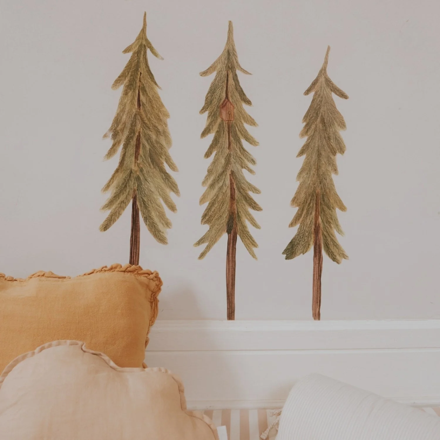 That's Mine Green Wallsticker Pinetrees Small - Image 4