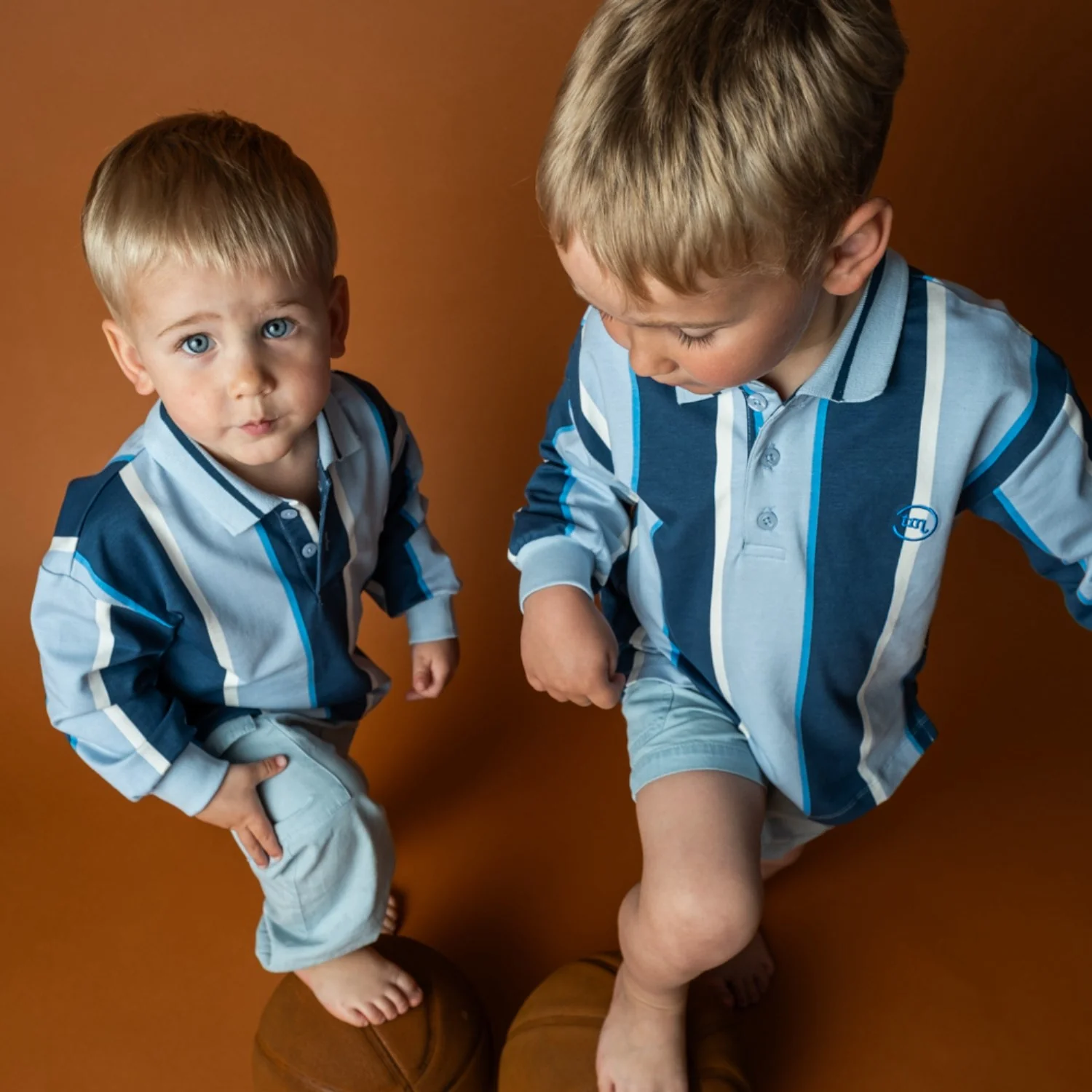 That's Mine Multi Stripe Victor Polo Skjorte - Image 5
