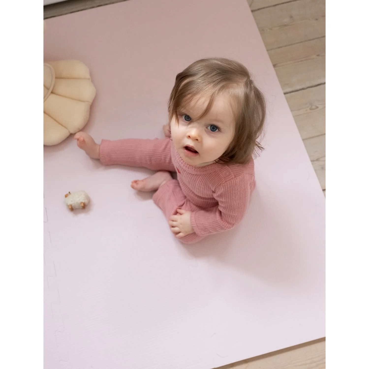 That's Mine Rose Blush Alva Skumgulv Square - Image 2