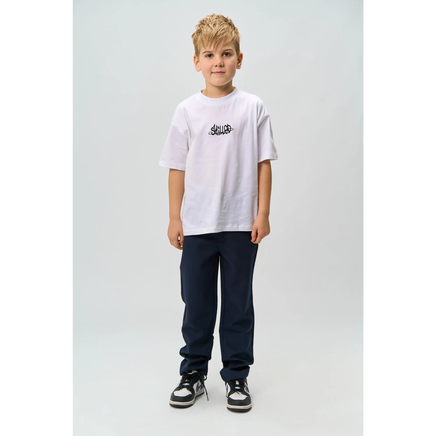 The New Bright White Ross Oversize S_S Tee - Image 2