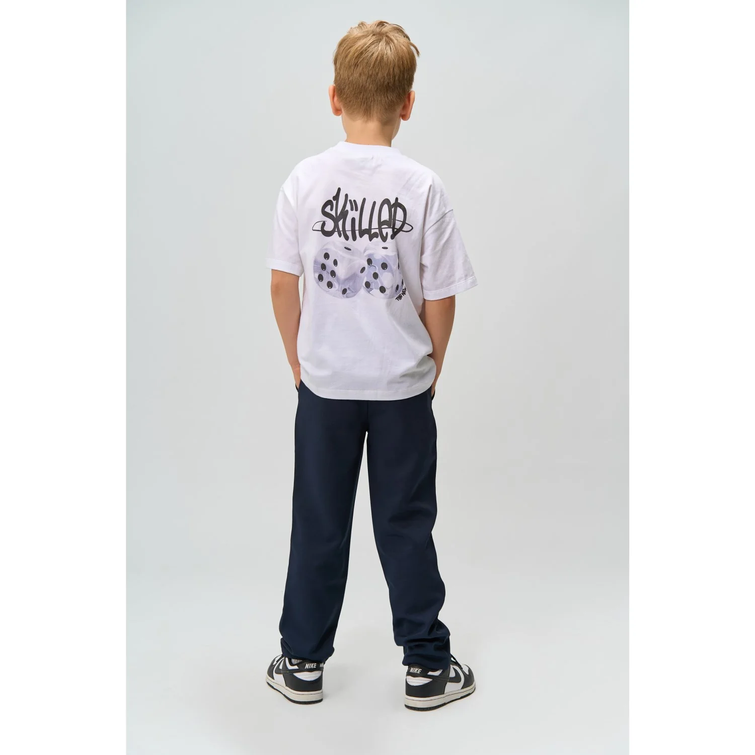 The New Bright White Ross Oversize S_S Tee - Image 4