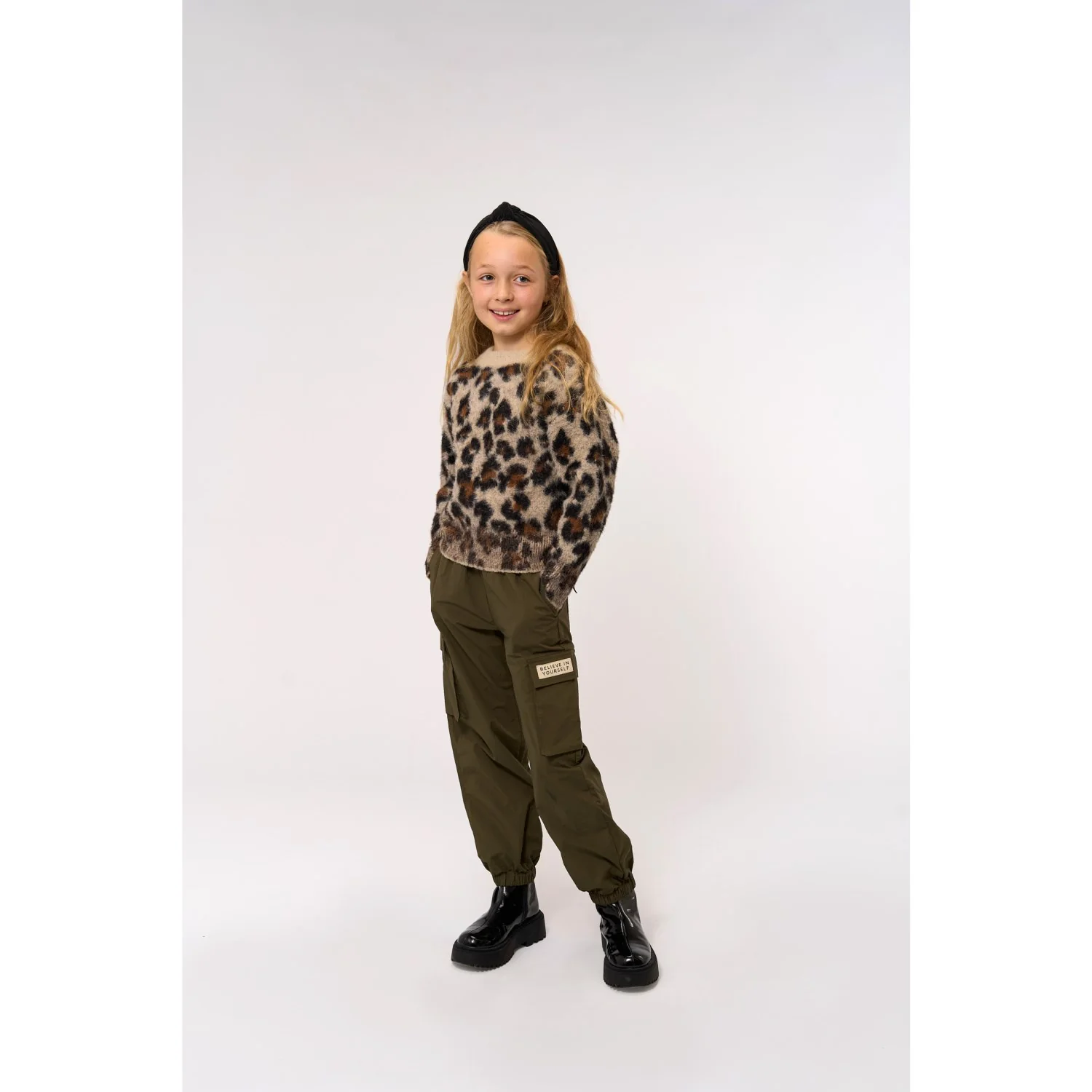 The New Feather Gray AOP TNPamilla Jacquard Pullover - Image 2