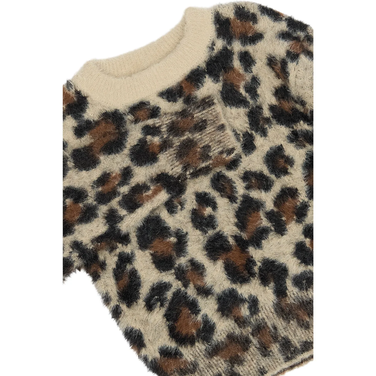 The New Feather Gray AOP TNPamilla Jacquard Pullover - Image 4