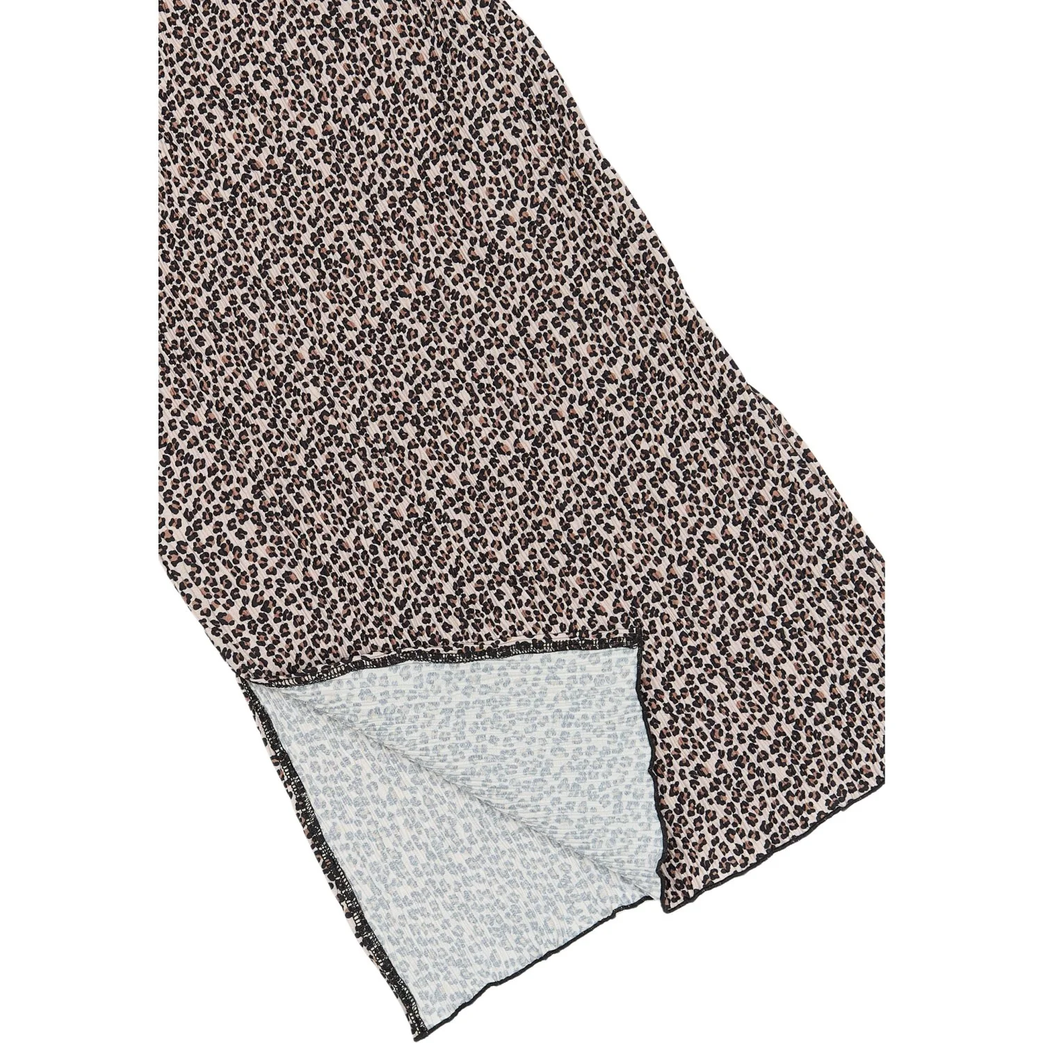 The New Feather Gray AOP TNPet Long Pleat Nederdel - Image 5