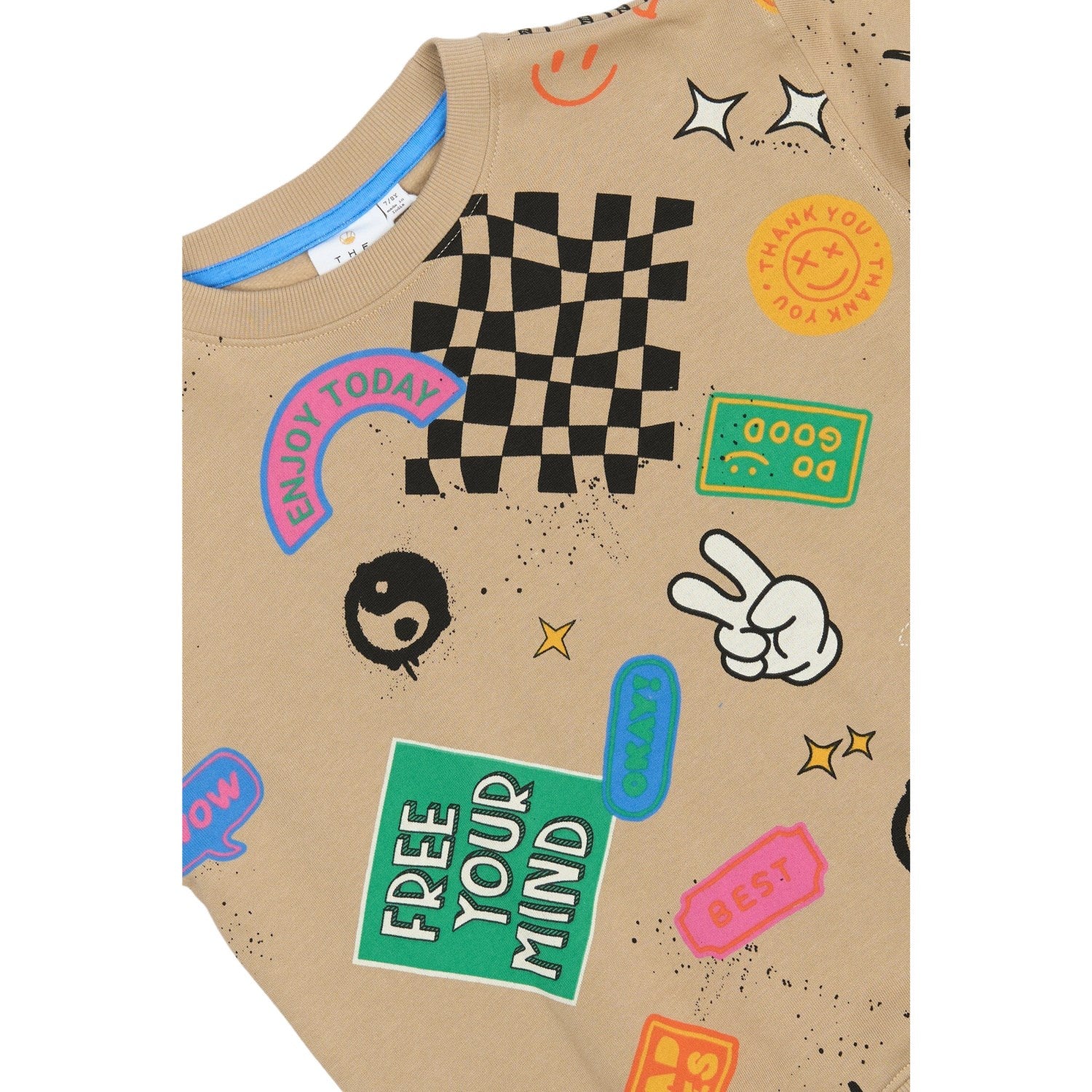 The New Humus AOP Peter Oversize Sweatshirt - Image 5