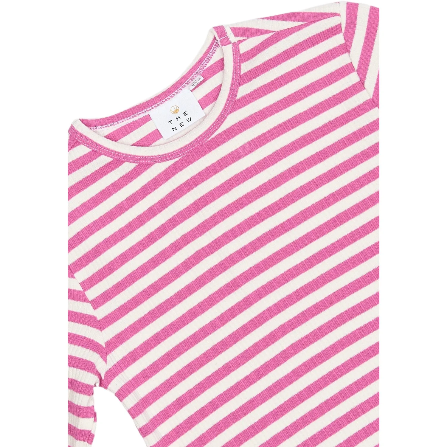 The New Ibis Rose Striped TNMoore L_S Rib Tee - Image 2