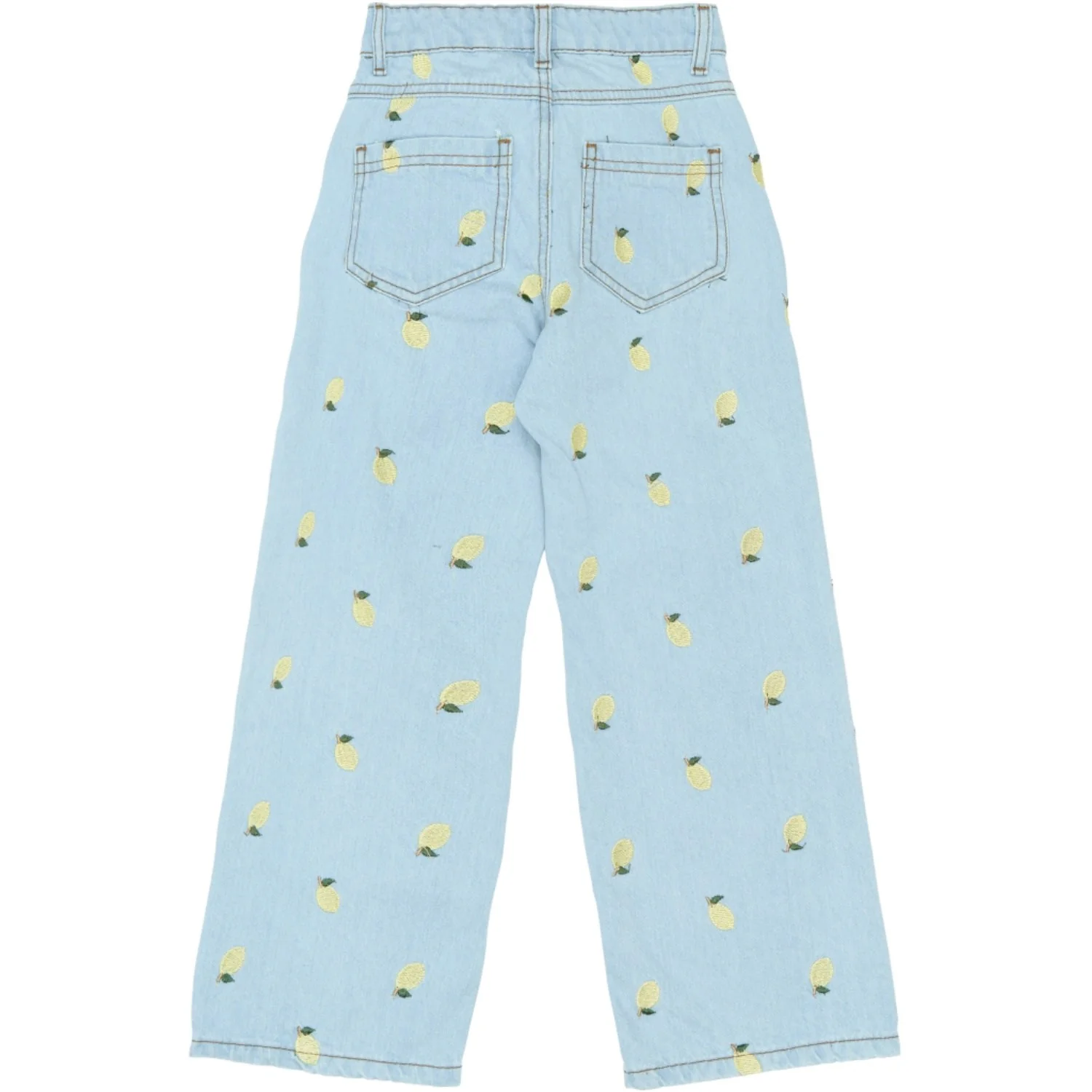 The New Light Blue Denim Emb Tnsia Wide Fit Jeans - Image 4