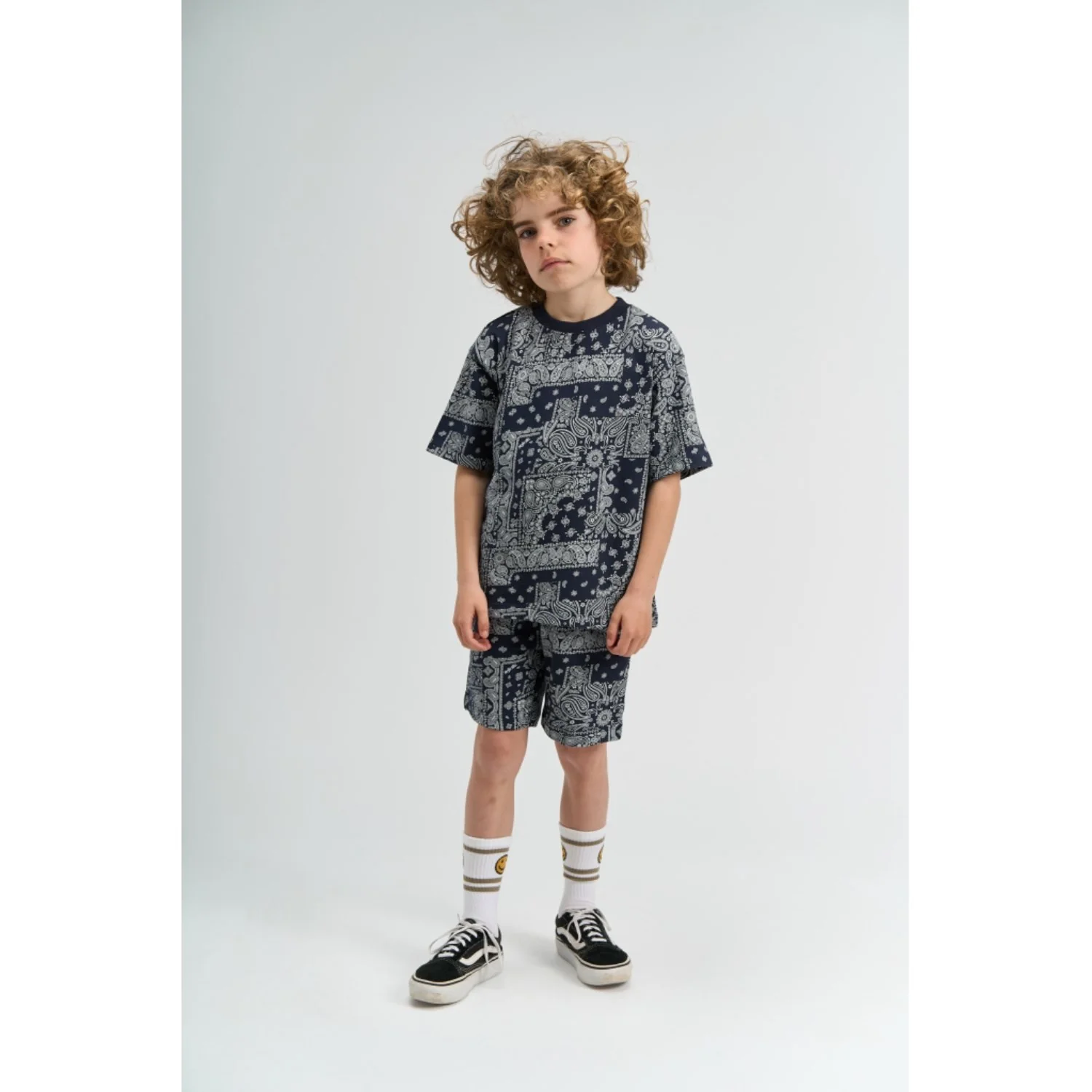 The New Navy Blazer Aop Tnsixten Shorts - Image 2
