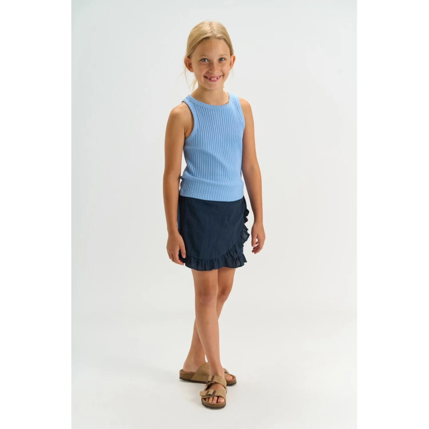 The New Navy Blazer Tntessa Slå-om Shorts - Image 2