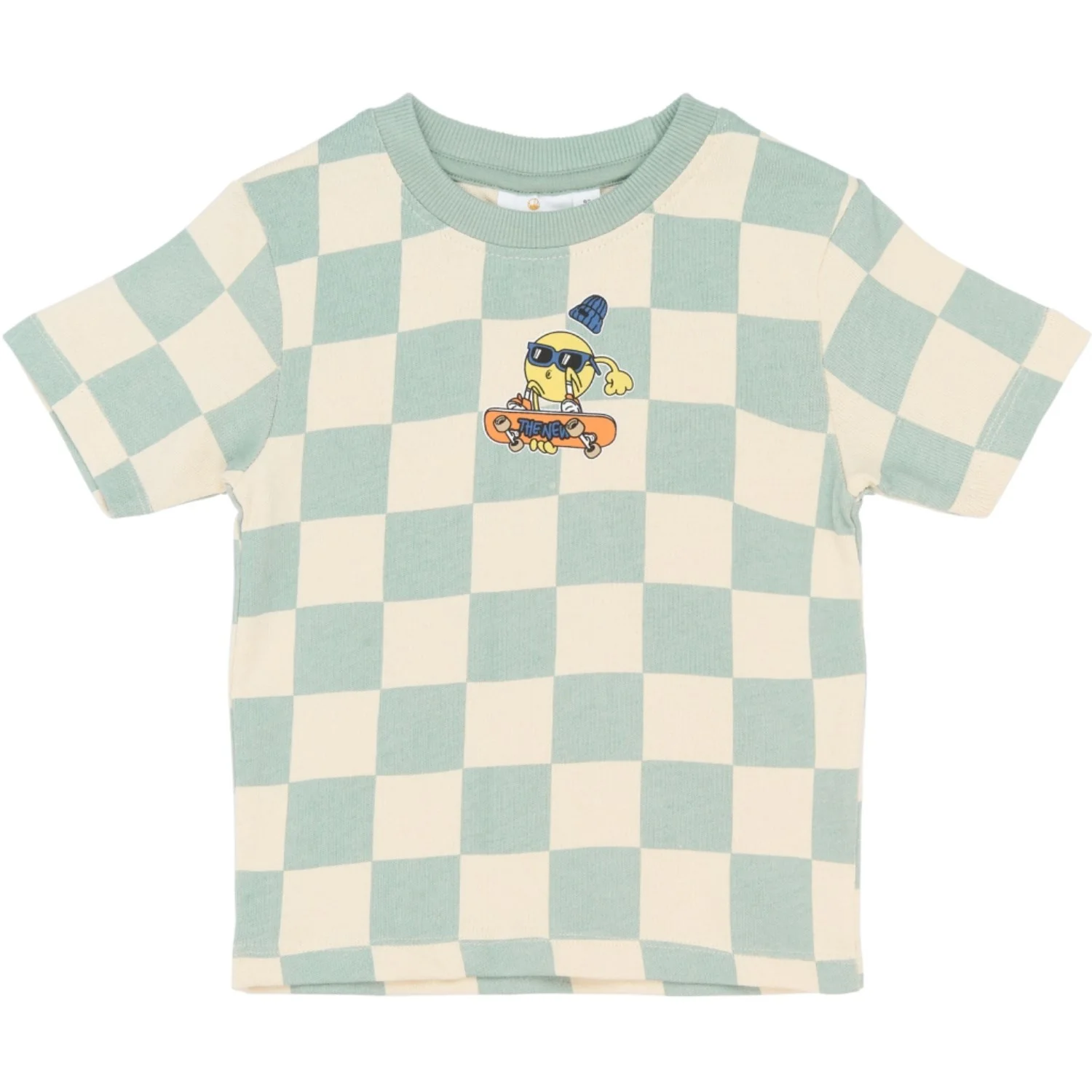 THE NEW Siblings Aqua Gray Aop Tnstsebastian Os S_S Tee