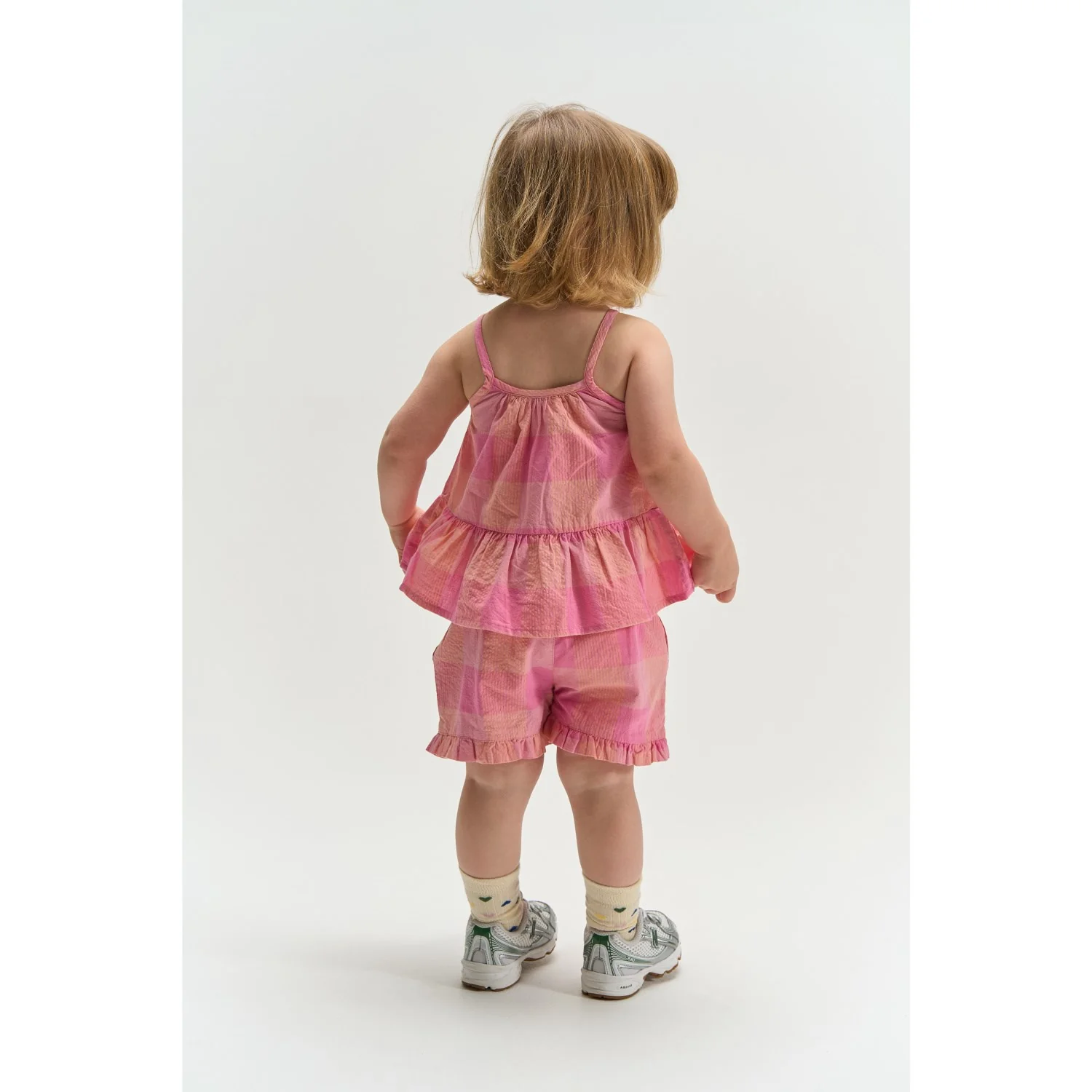 THE NEW Siblings Cashmere Rose Checked Tnsttassie Shorts - Image 3