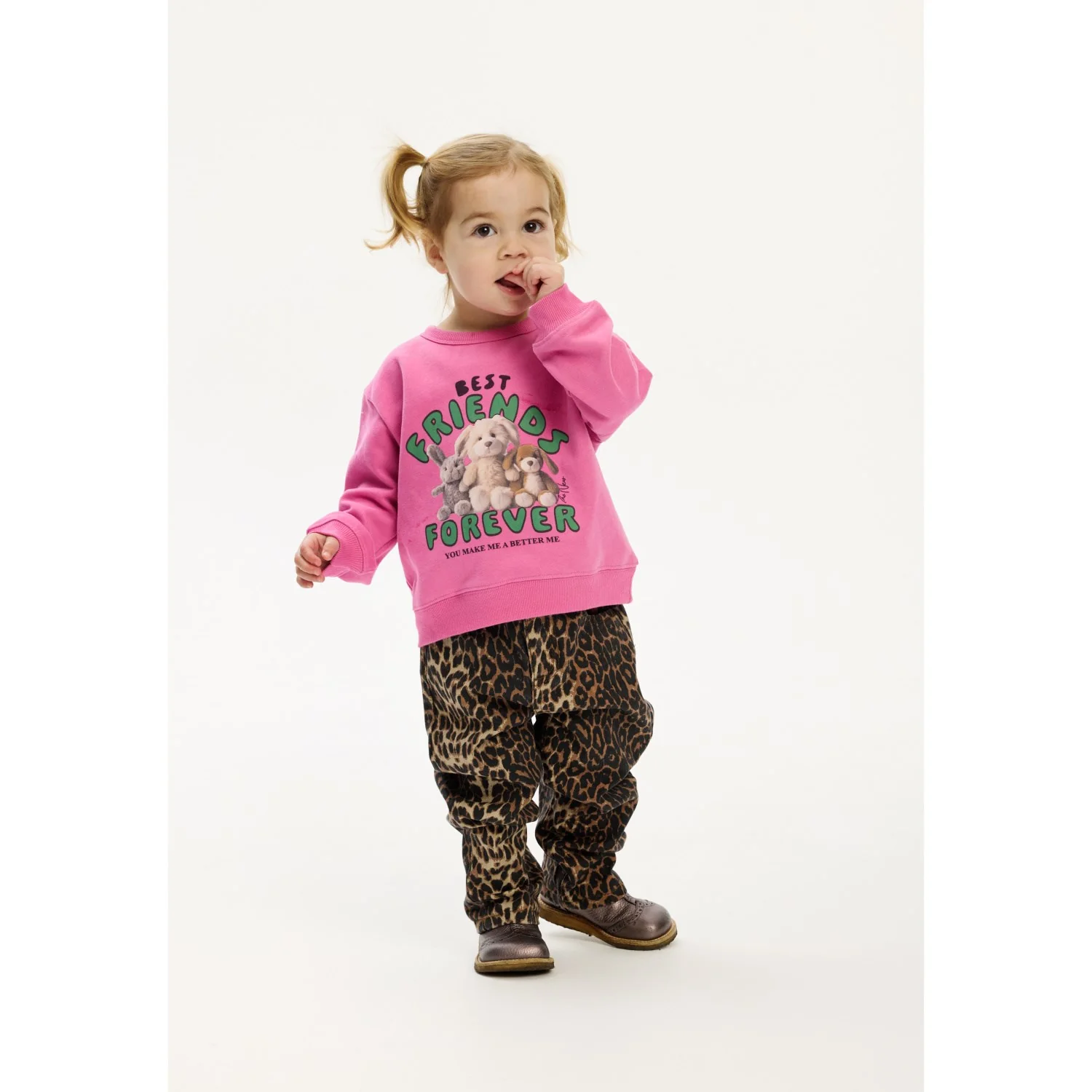 THE NEW Siblings Feather Gray AOP Paloma Straight Jeans - Image 3