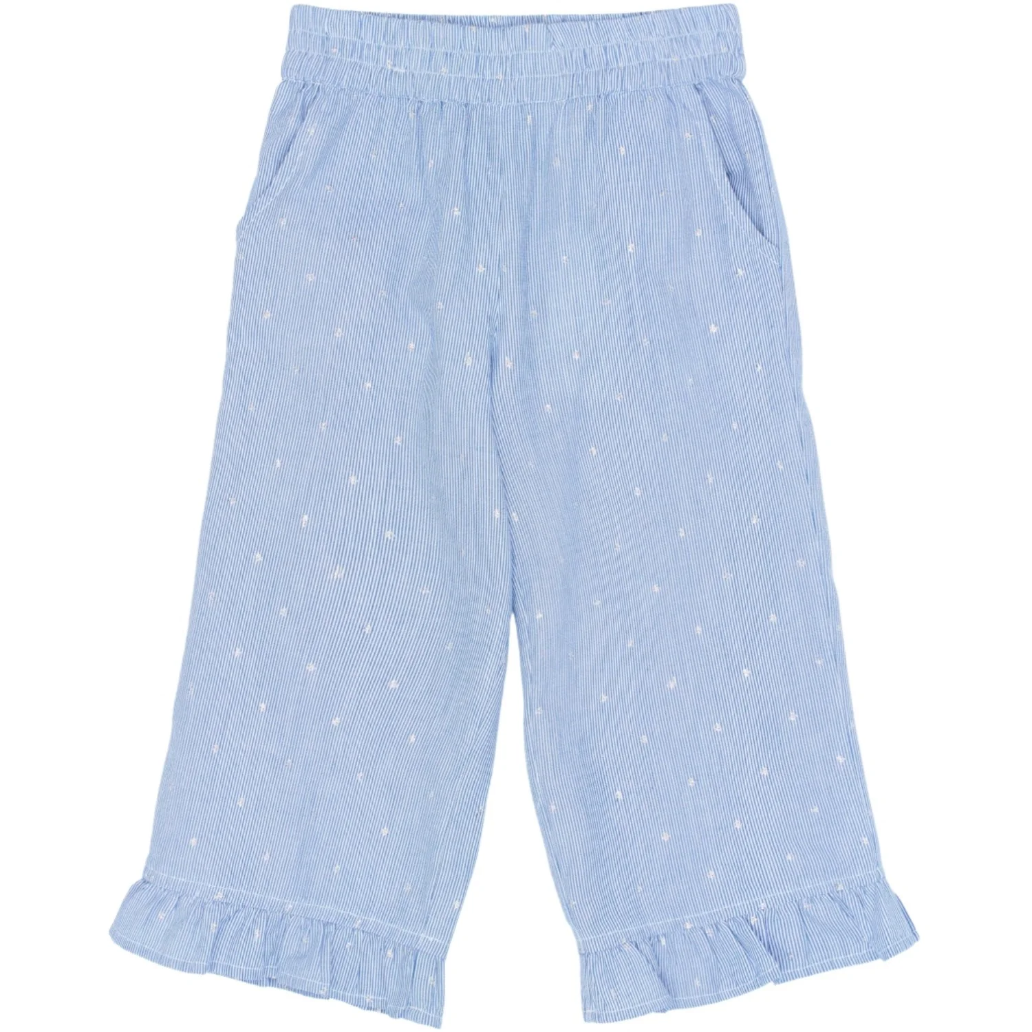 THE NEW Siblings Forever Blue Striped Tnstthea Loose Toddler Bukser