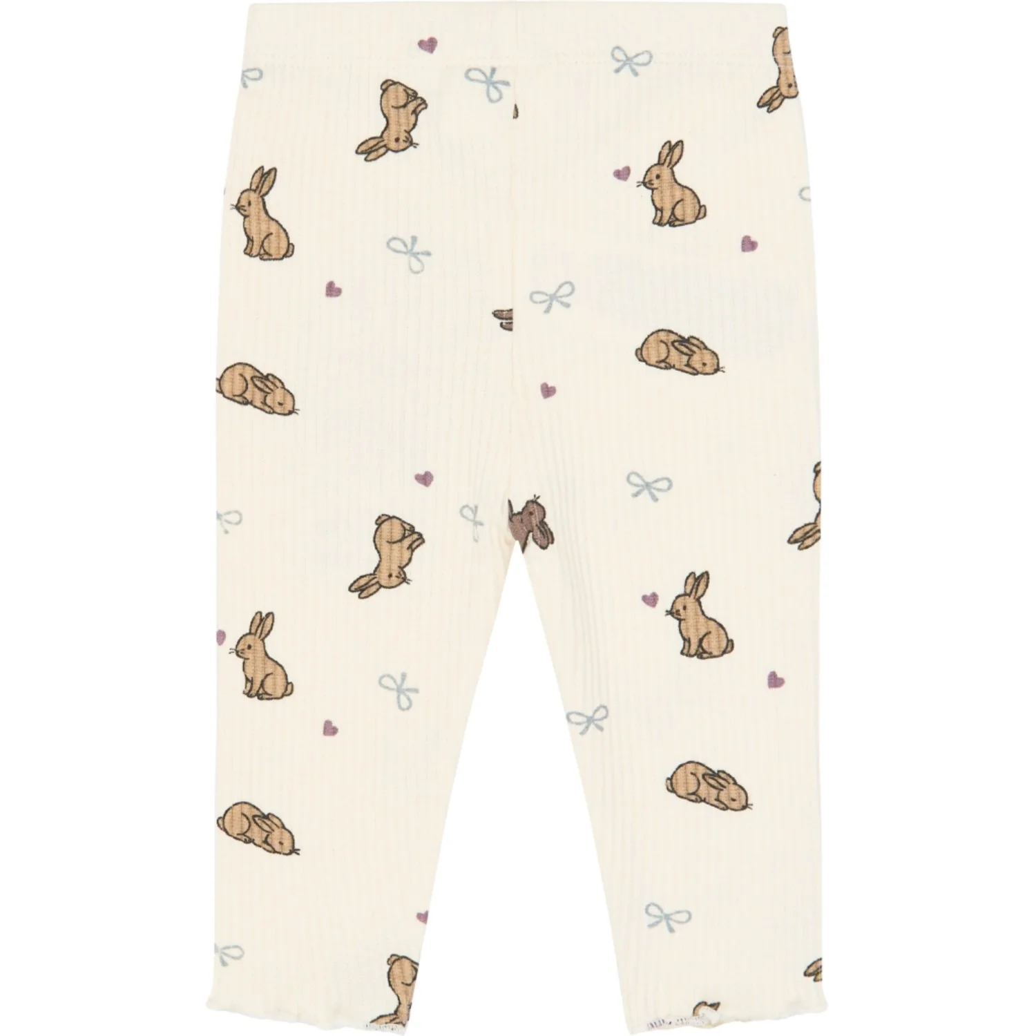 THE NEW Siblings Gardenia AOP Tnsbvenna Rib Leggings - Image 3