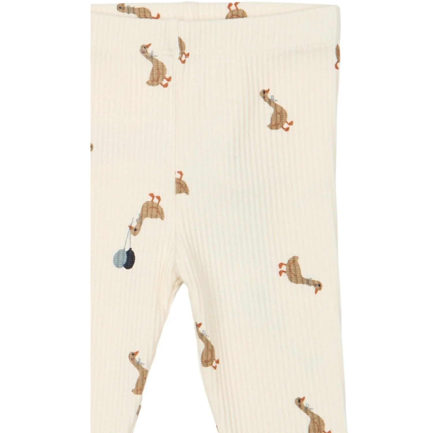 THE NEW Siblings Gardenia AOP Tnsbvito Rib Leggings - Image 2