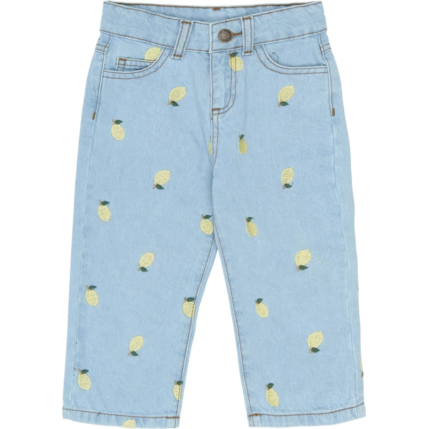 THE NEW Siblings Light Blue Denim Emb Tnstsaja Regular Fit Jeans