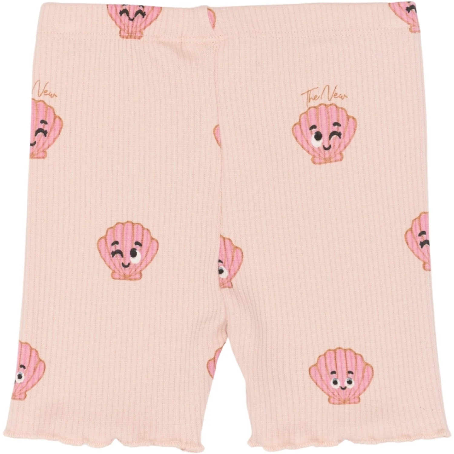 THE NEW Siblings Peach Whip Aop Tnsttinker Tight Rib Shorts - Image 5