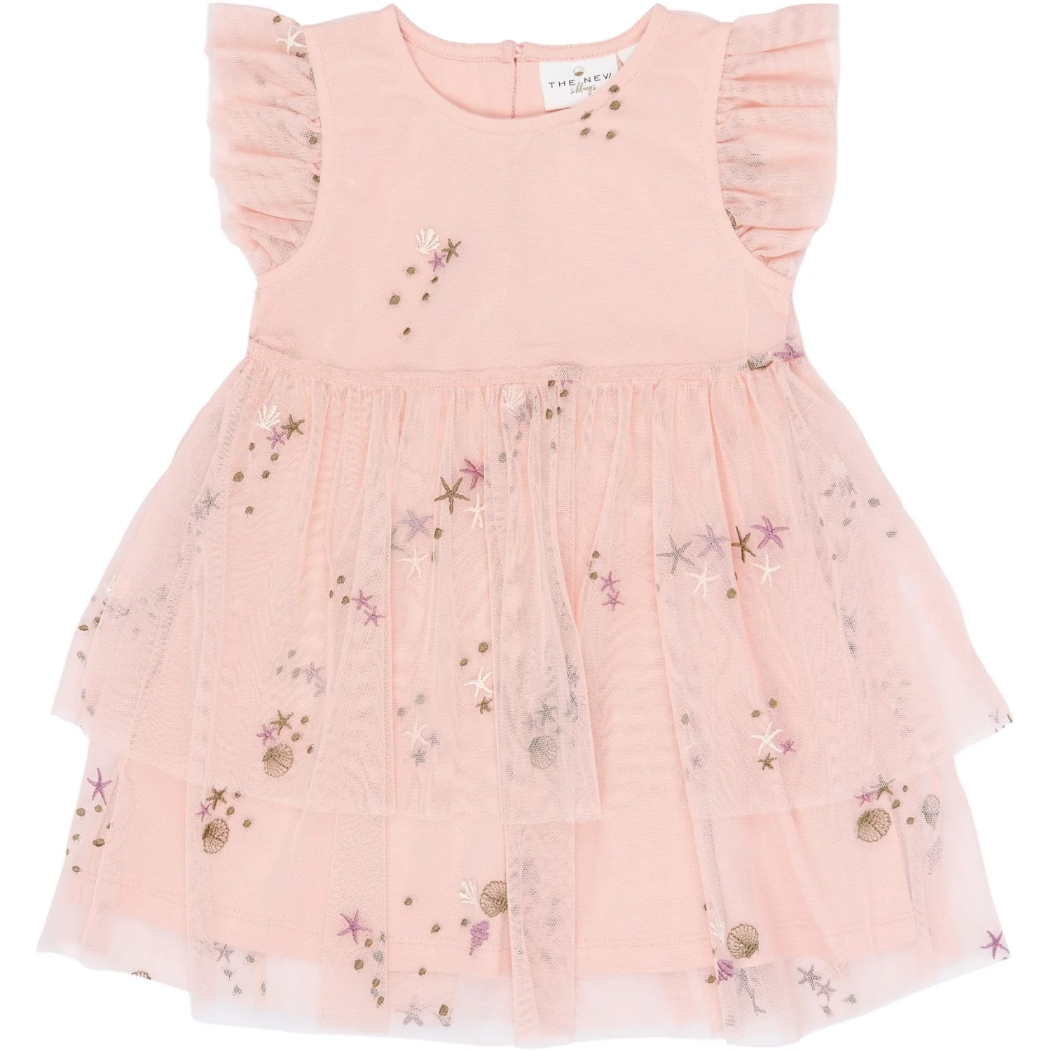 THE NEW Siblings Peach Whip Emb Tnsttulla S_L Kjole