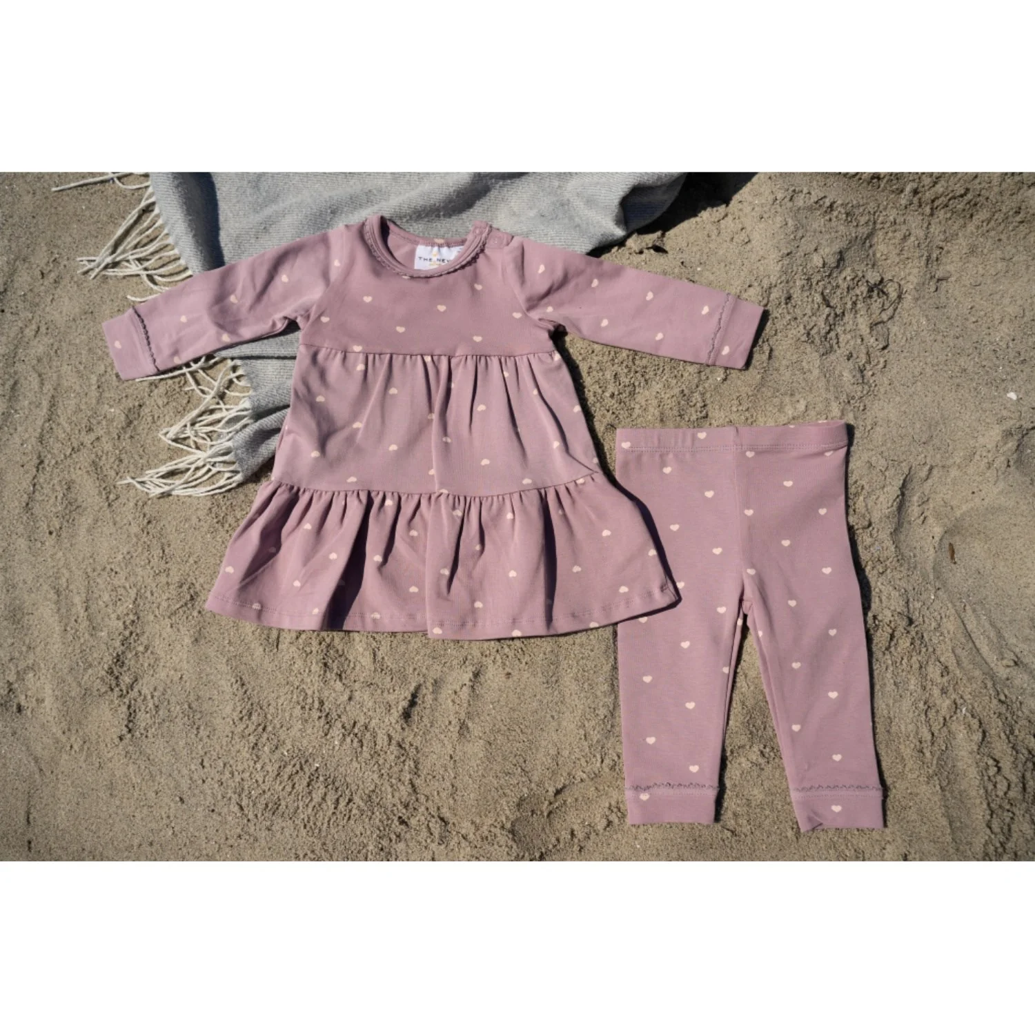 THE NEW Siblings Sea Fog Aop Tnsbnova Leggings - Image 2