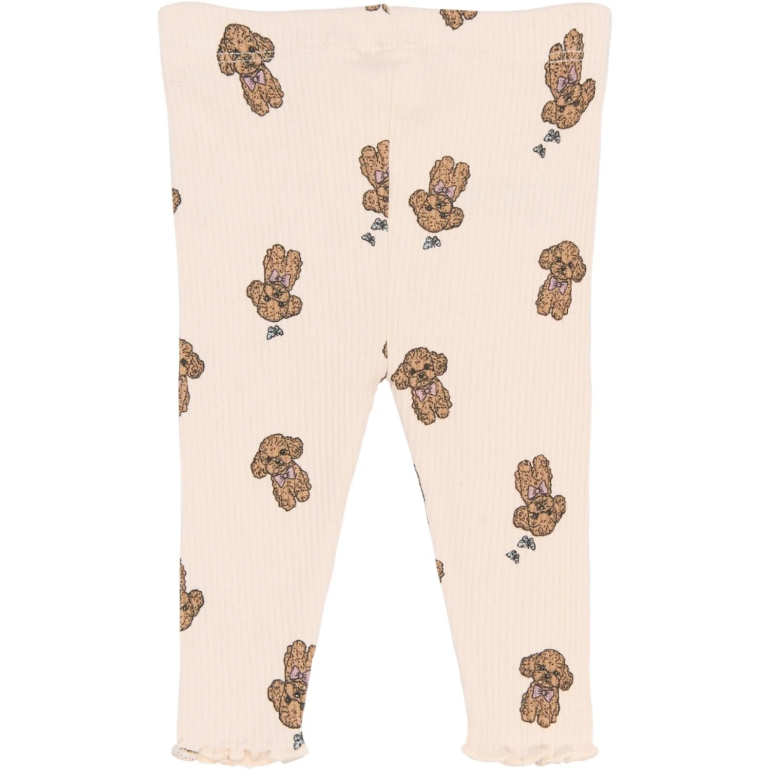 THE NEW Siblings Silver Peony Aop Tnsbsona Rib Leggings - Image 3