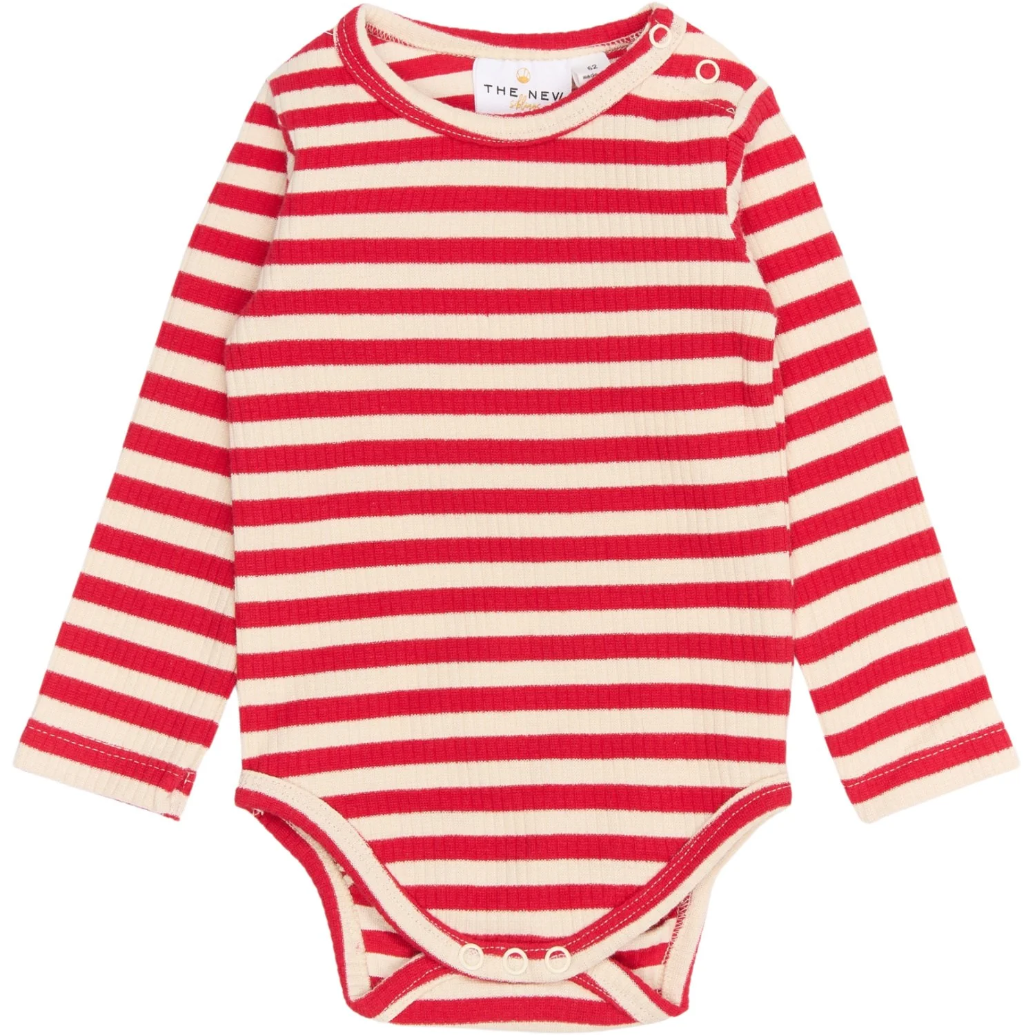 THE NEW Siblings Ski Patrol Striped Fro L_S Rib Body