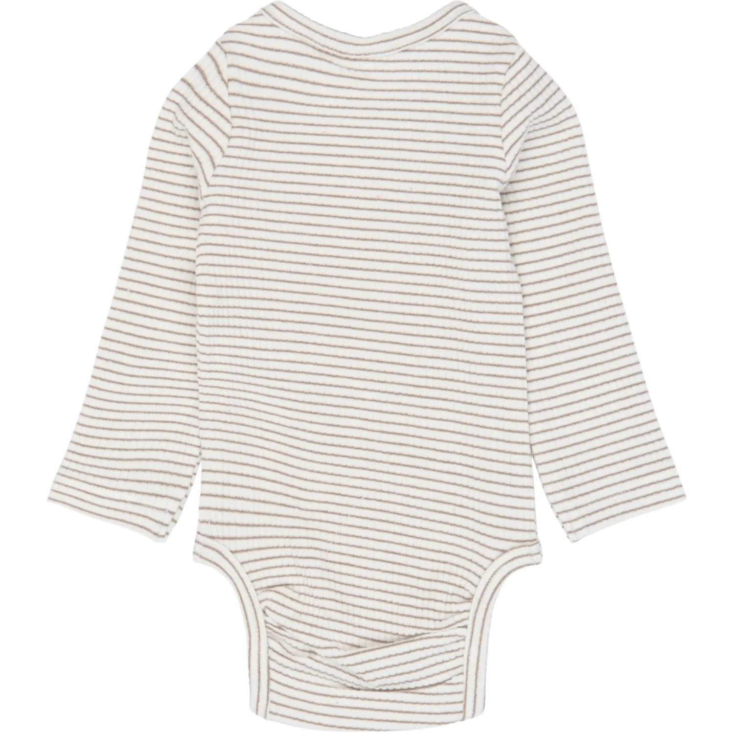 THE NEW Siblings Taupe Gray Striped Tn Tnsbvitus L_S Rib Body - Image 3
