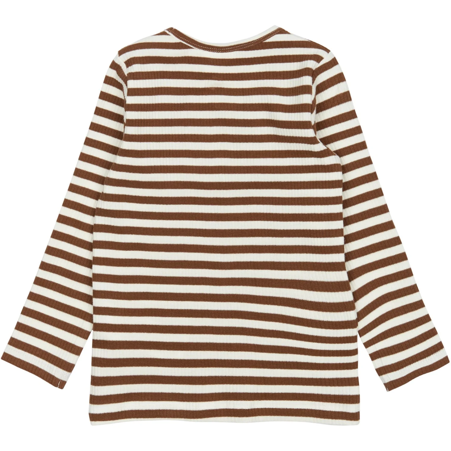 THE NEW Siblings Toffee Striped Fro L_S Rib Tee - Image 5