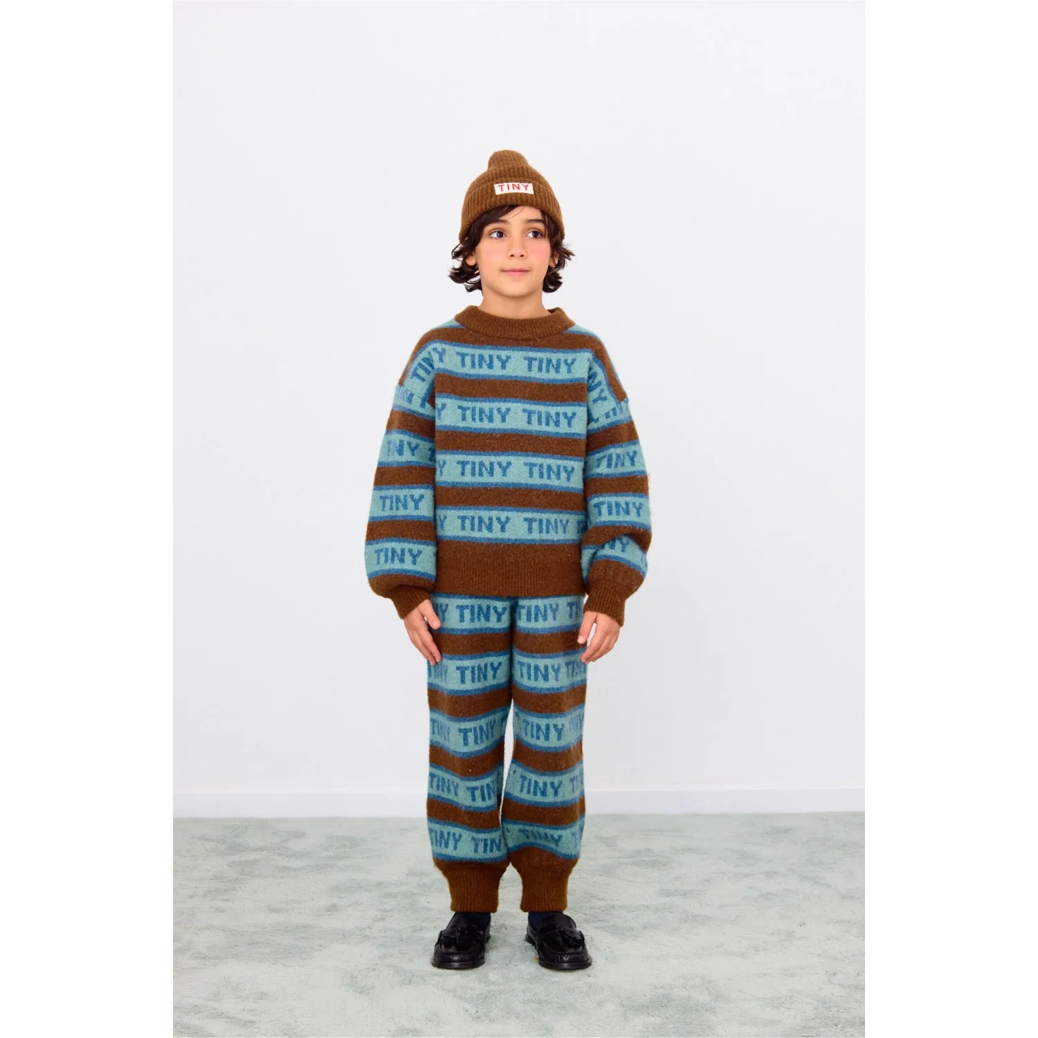 TinyCottons Dark Brown Tiny Sweater - Image 2