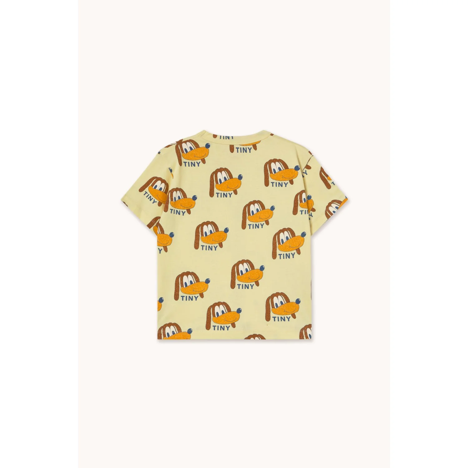 TinyCottons Dusty Yellow Dogs T-Shirt - Image 3