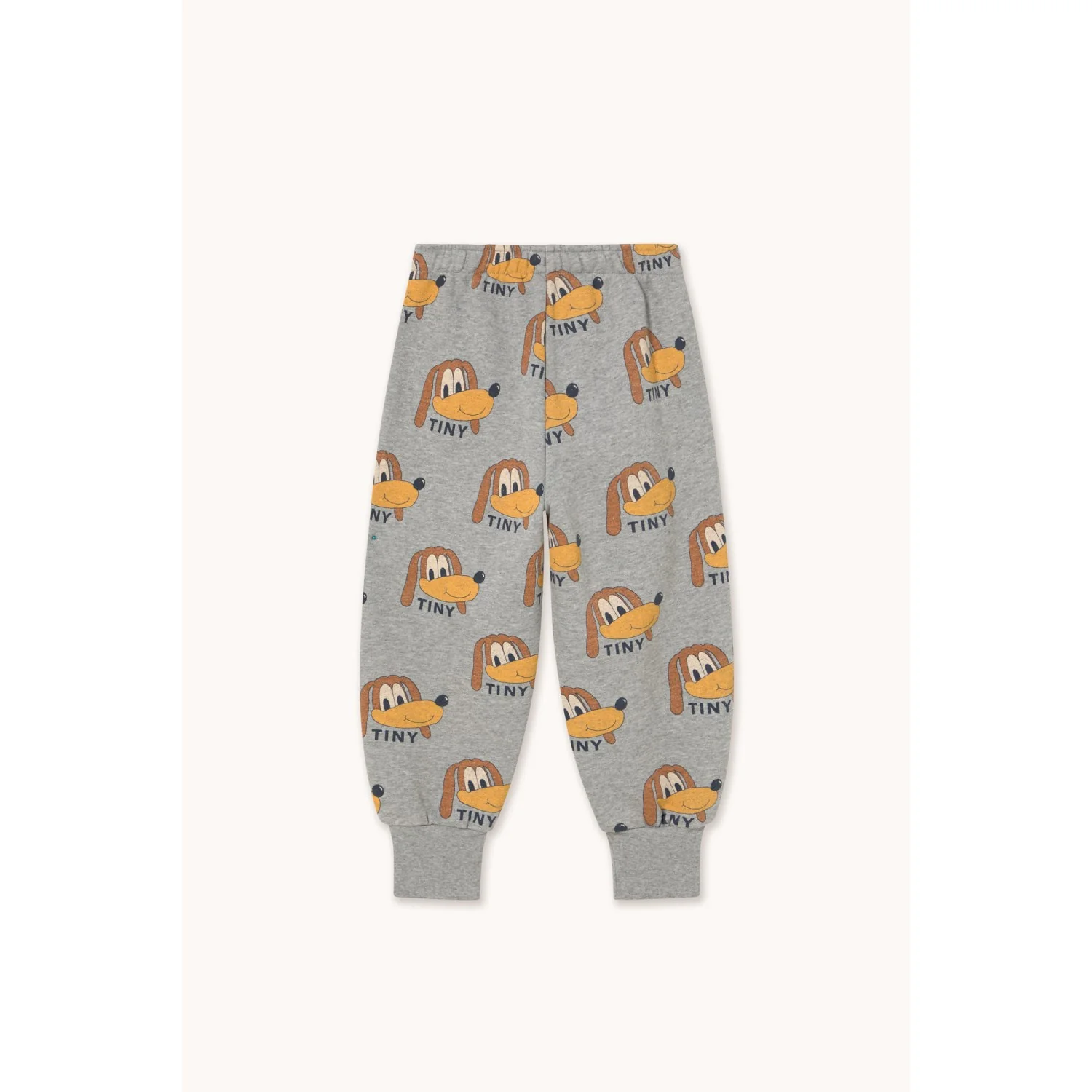 TinyCottons Medium Grey Heather Dogs Sweatpant - Image 3