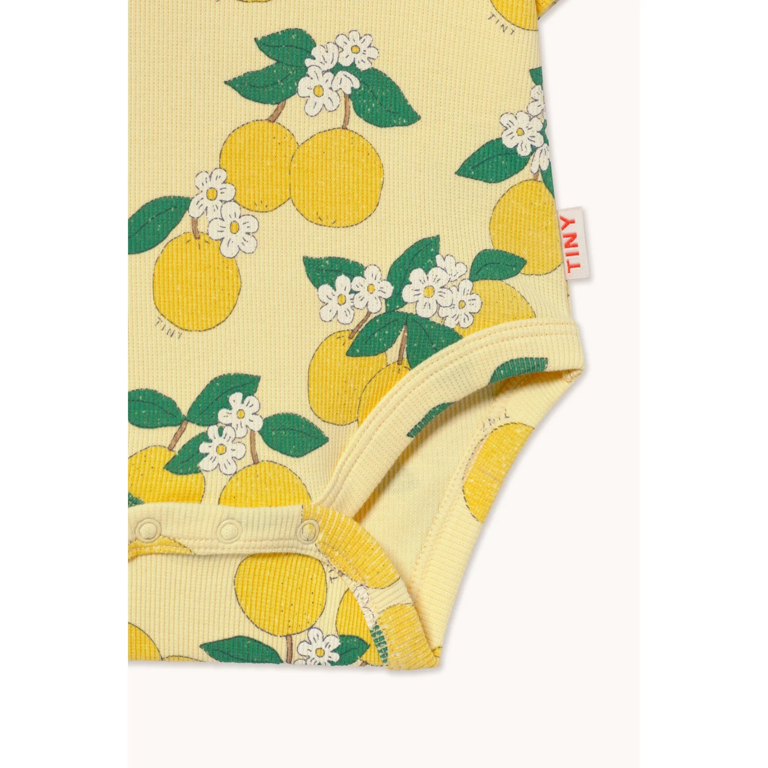 TinyCottons Mellow Yellow Oranges Rib Body - Image 2