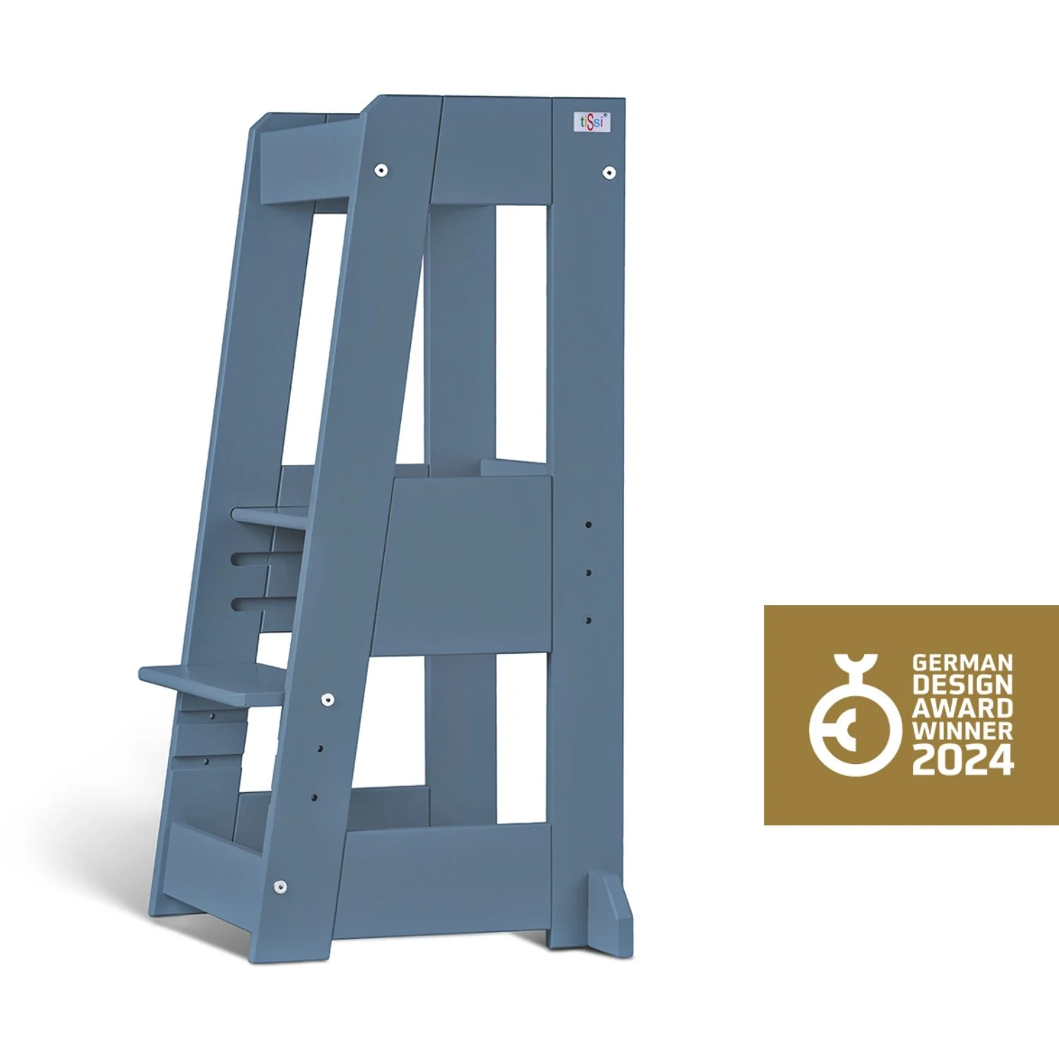 tiSsi® Dove Blue Laquer Felix Læringstårn Massiv Bøg - Image 8
