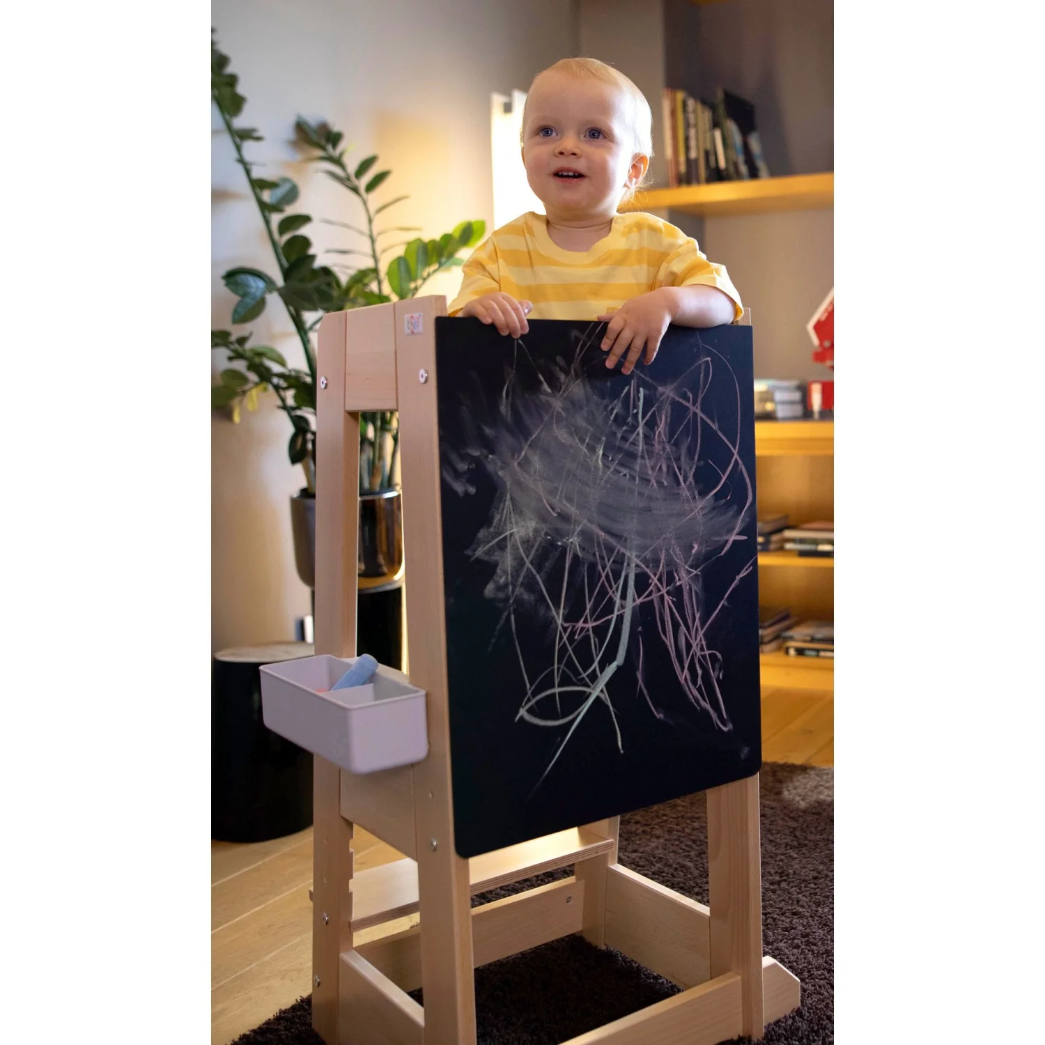 tiSsi® Grey Felix Box I Grå Plast Til Læringstårn Felix - Image 9
