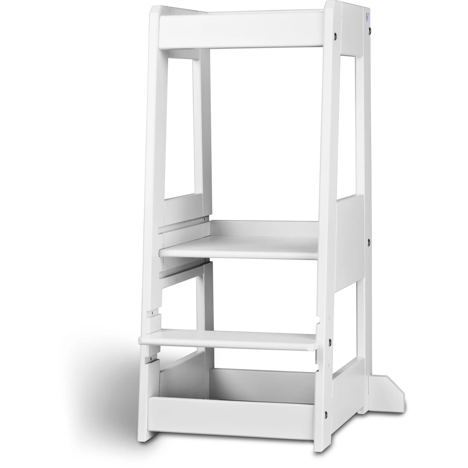 tiSsi® White Laquer Felix Læringstårn Massiv Bøg