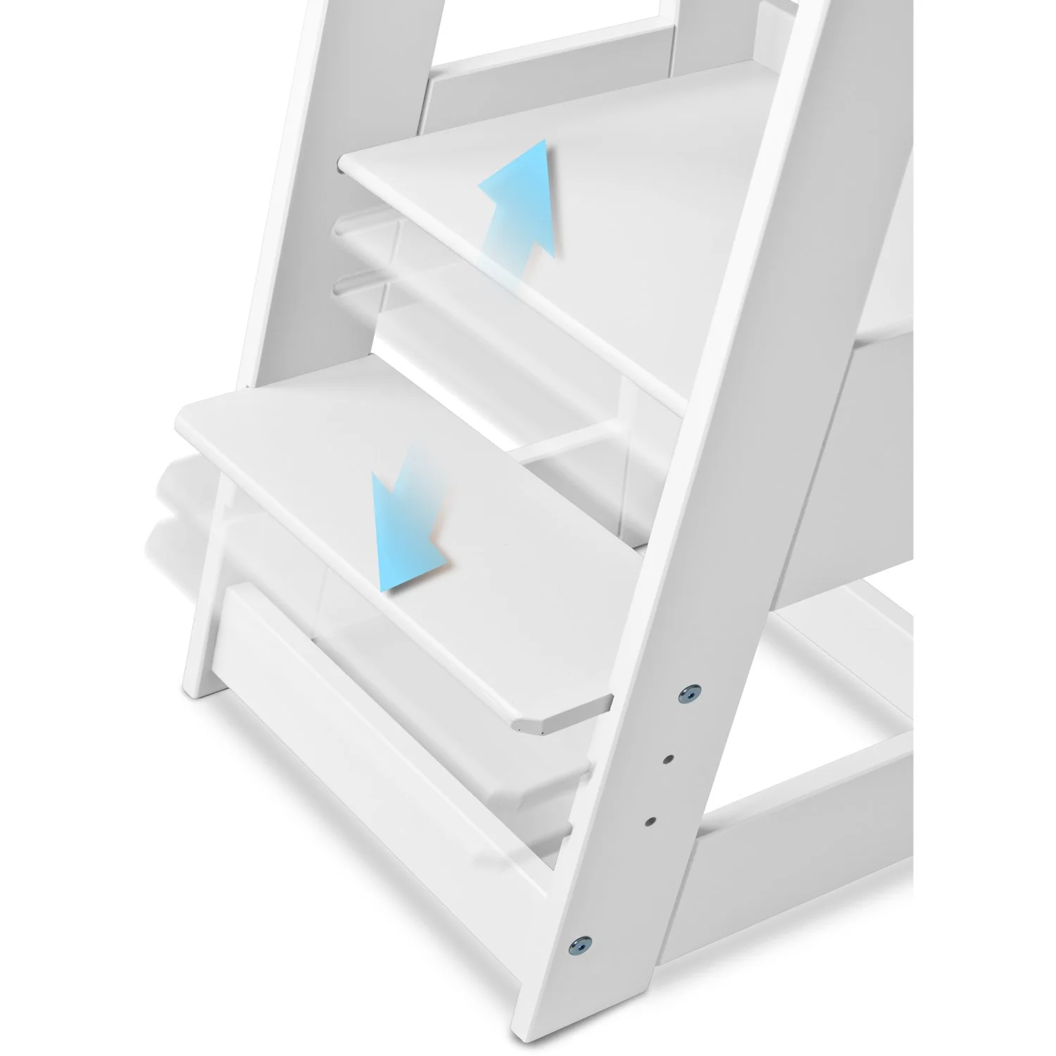 tiSsi® White Laquer Felix Læringstårn Massiv Bøg - Image 9