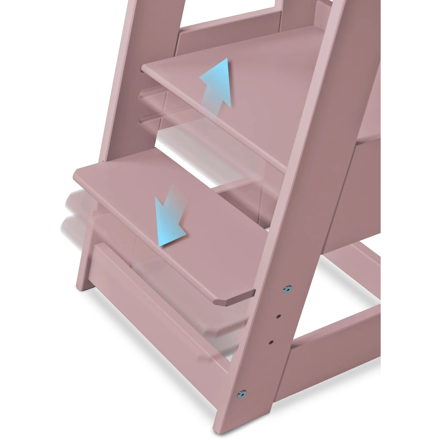 tiSsi® Oriental Rosa Laquer Felix Læringstårn Massiv Bøg - Image 7