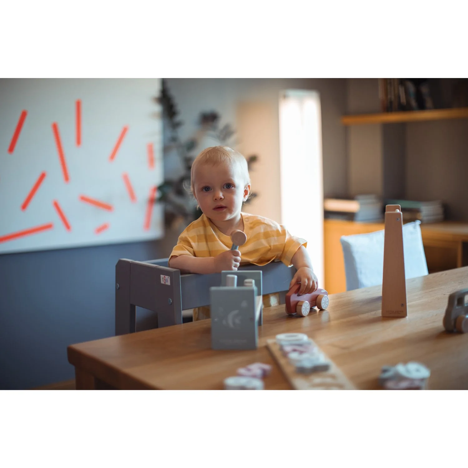 tiSsi® Stormy Grey Laquer Felix Læringstårn Massiv Bøg - Image 7