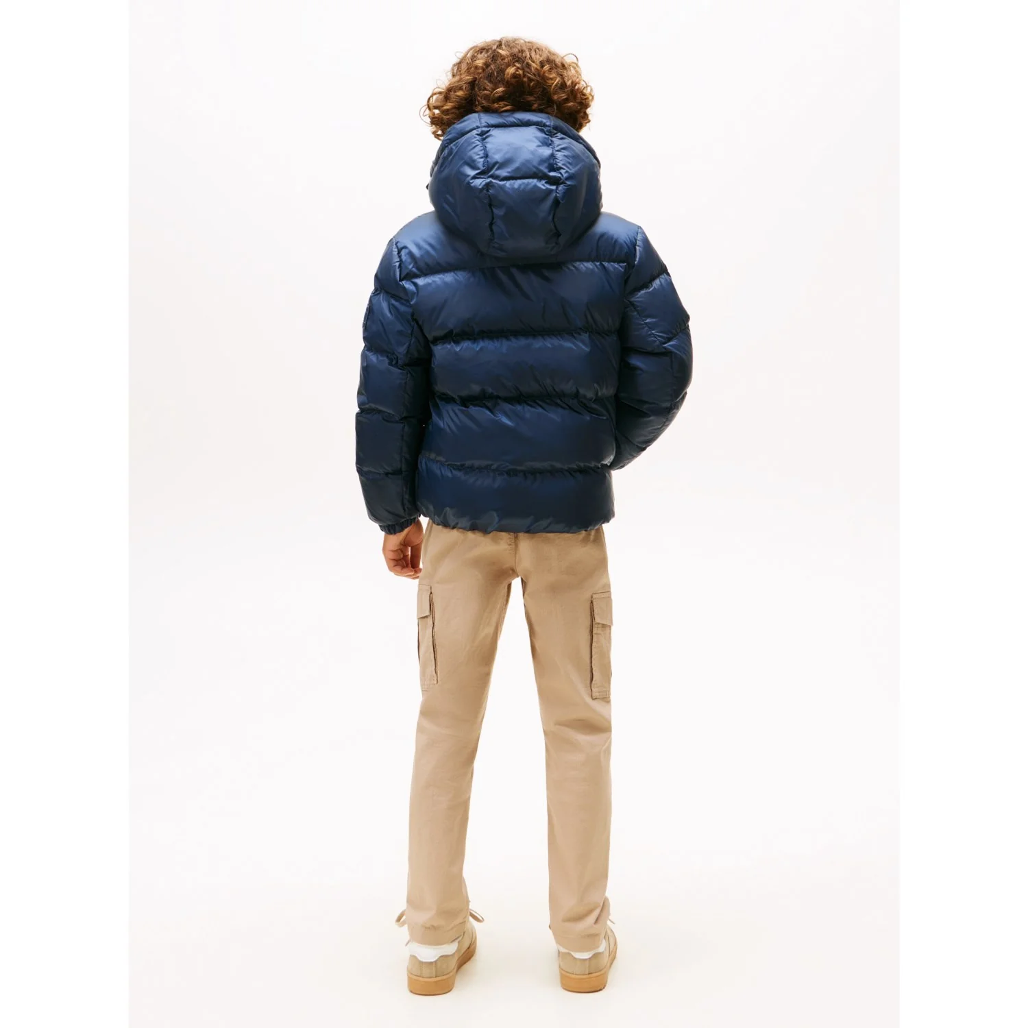 Tommy Hilfiger Dark Night Navy Essential Down Jakke - Image 11