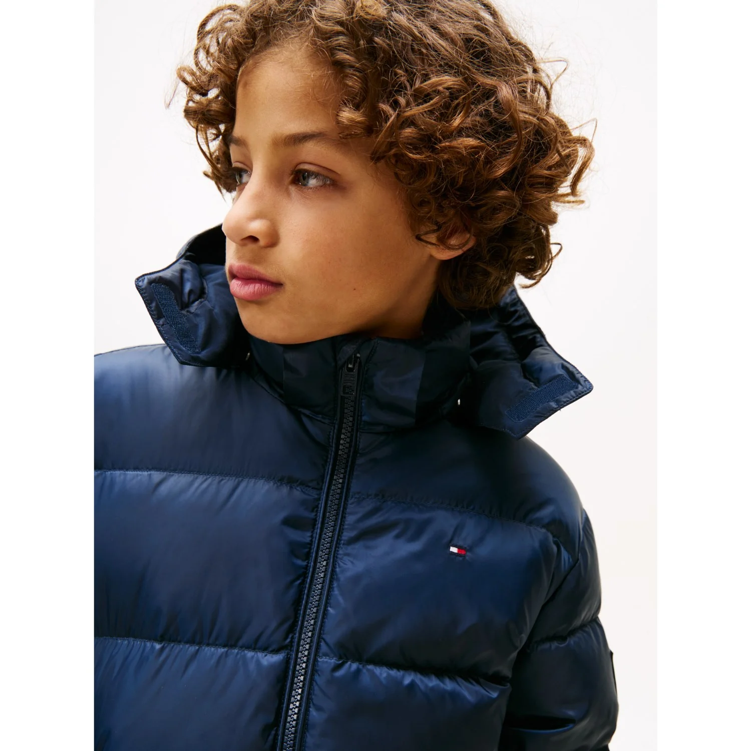 Tommy Hilfiger Dark Night Navy Essential Down Jakke - Image 9