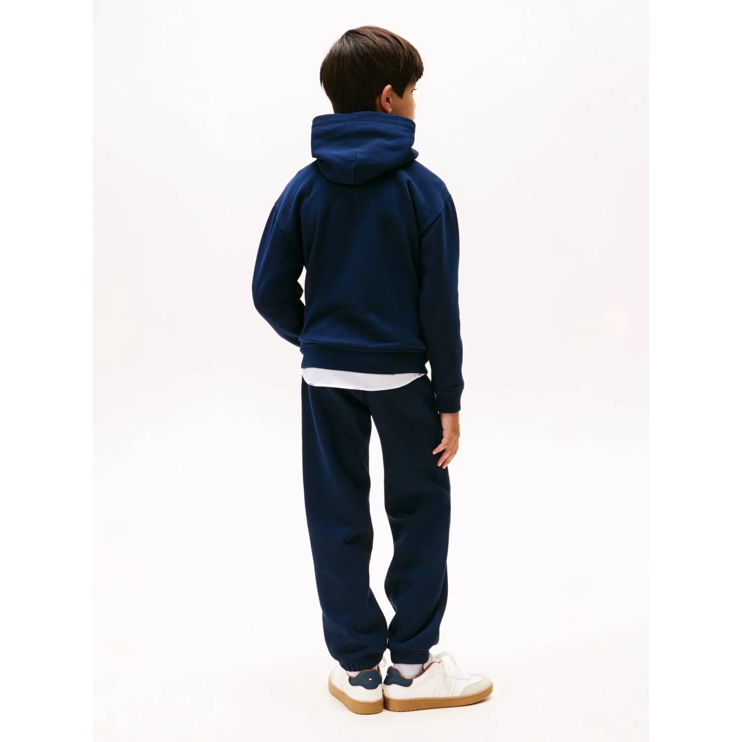 Tommy Hilfiger Dark Night Navy Flag Hættetrøje - Image 10