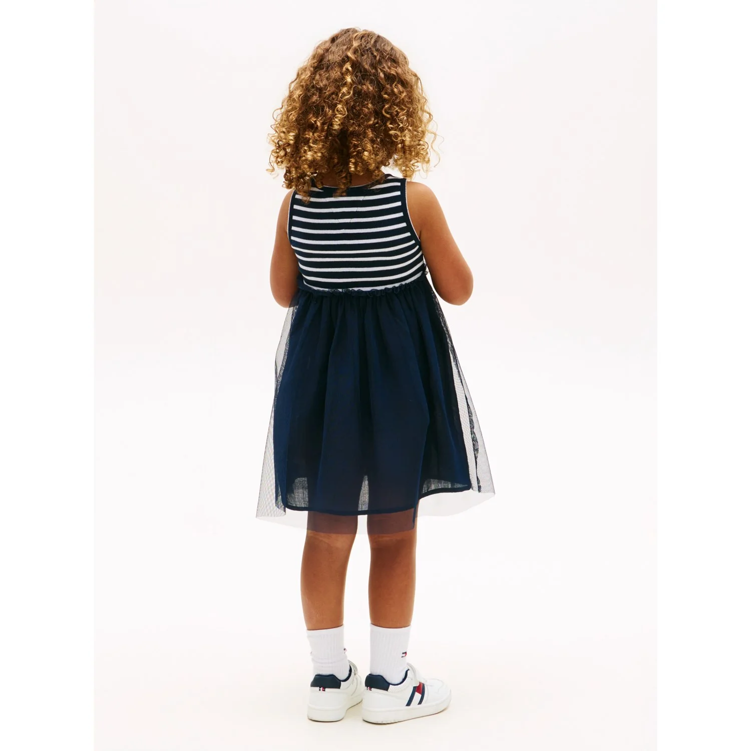 Tommy Hilfiger Dark Night Navy Lg Combi Tyl Kjole - Image 5
