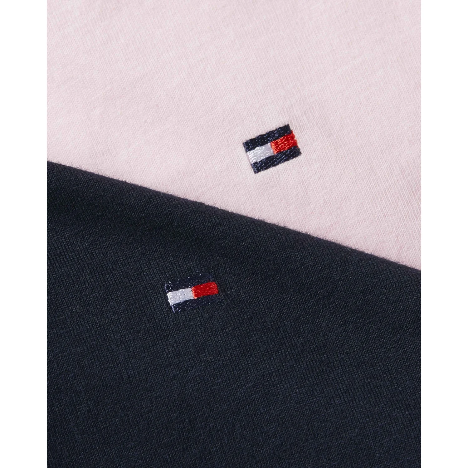 Tommy Hilfiger Desert Sky/Light Pink 2 Pk Ls Tee - Image 2