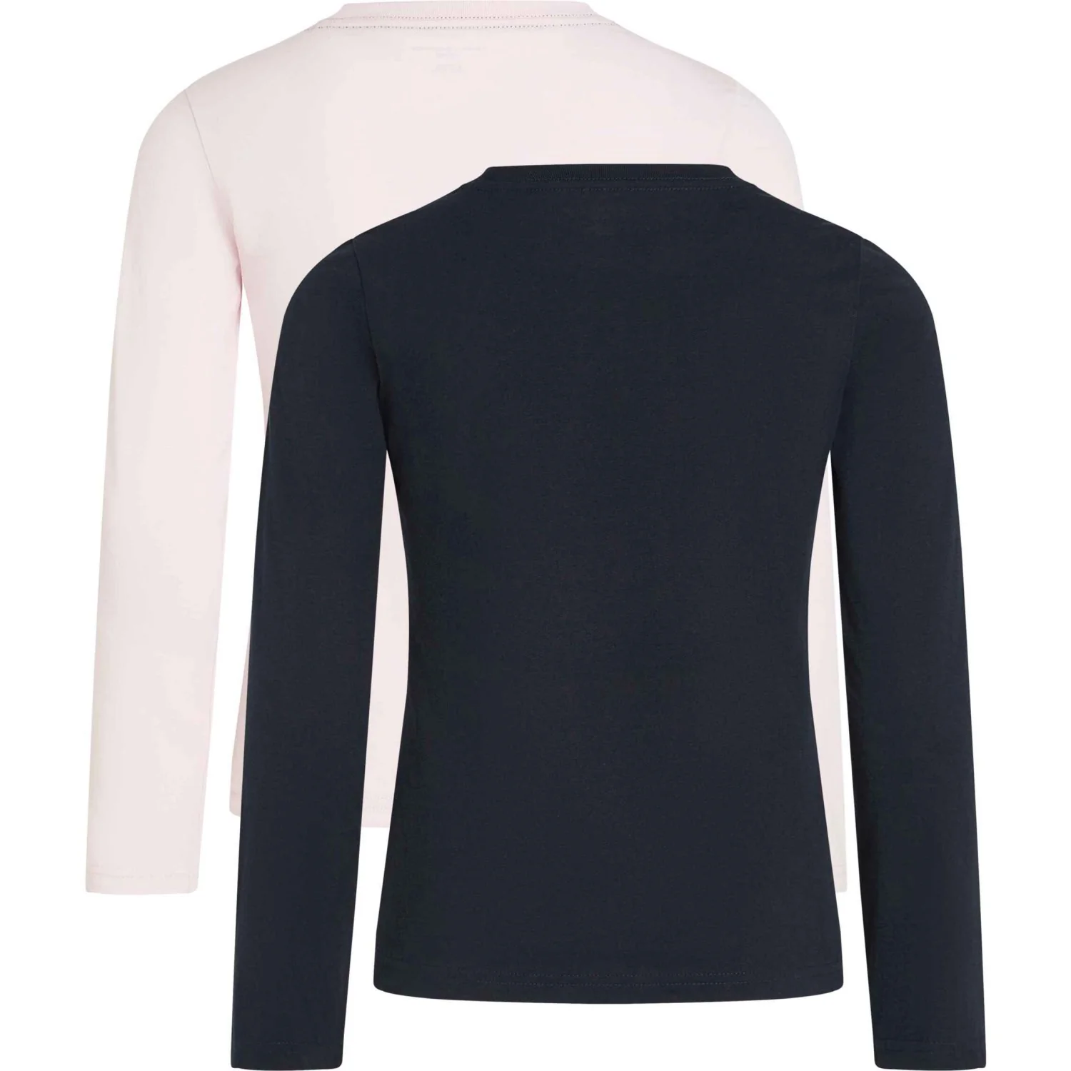 Tommy Hilfiger Desert Sky/Light Pink 2 Pk Ls Tee - Image 3