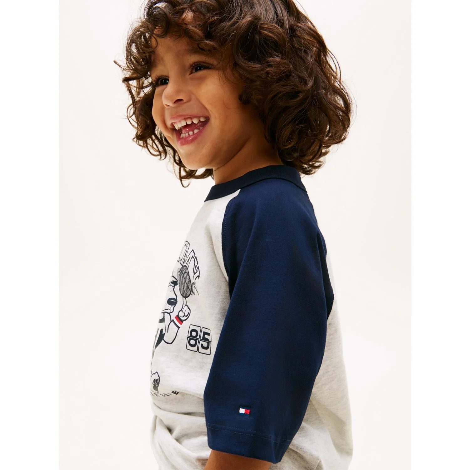 Tommy Hilfiger Light Grey Heather Lb Sports Graphic T-Shirt - Image 4