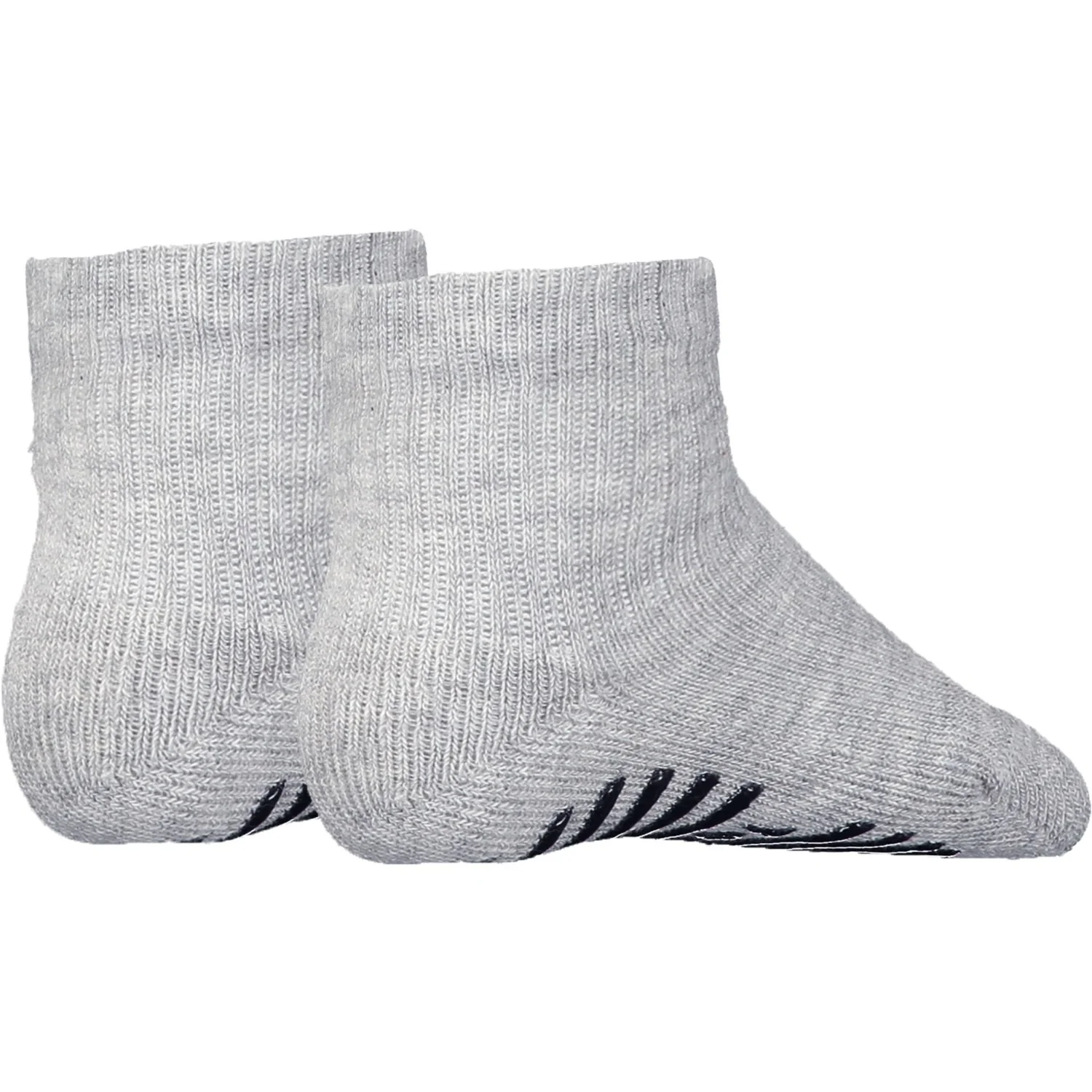 Tommy Hilfiger Light Grey Melange Th Baby Strømpe 2P Flag Strømpe - Image 2